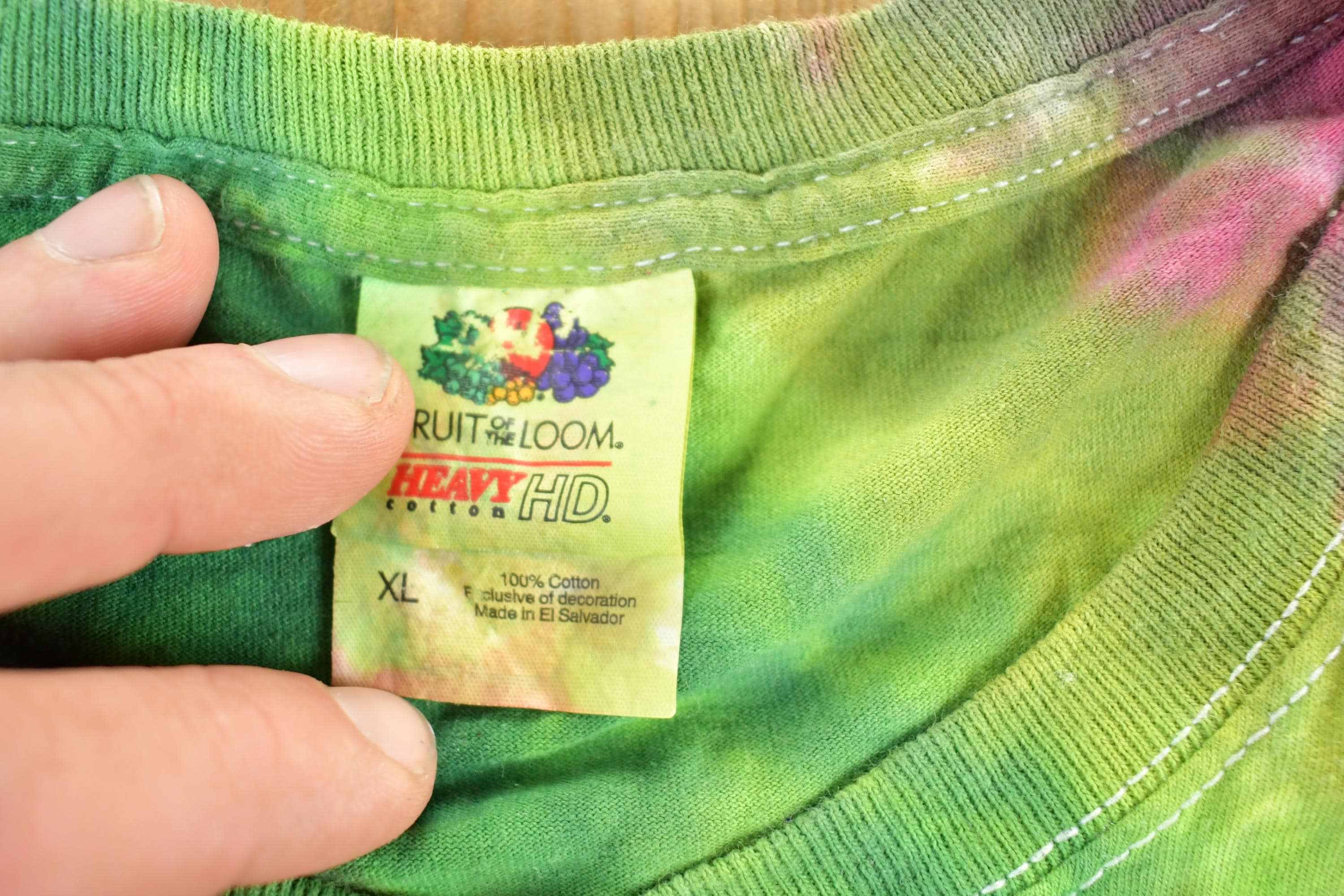 Vintage 1990s Tie Dye Souvenir T-Shirt Mens L - Image 4