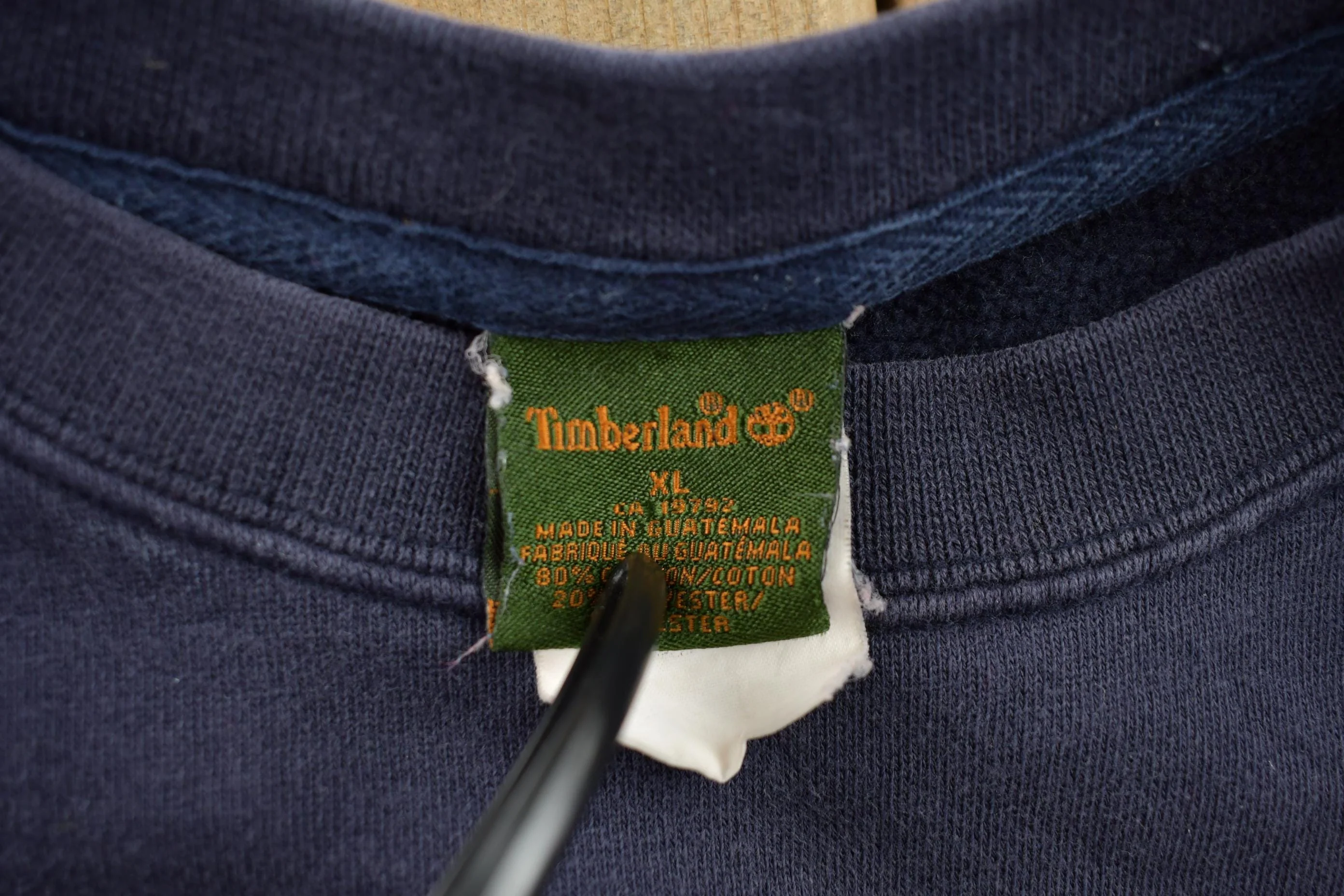 Vintage 1990s Timberland Embroidered Crewneck Sweatshirt - Image 3