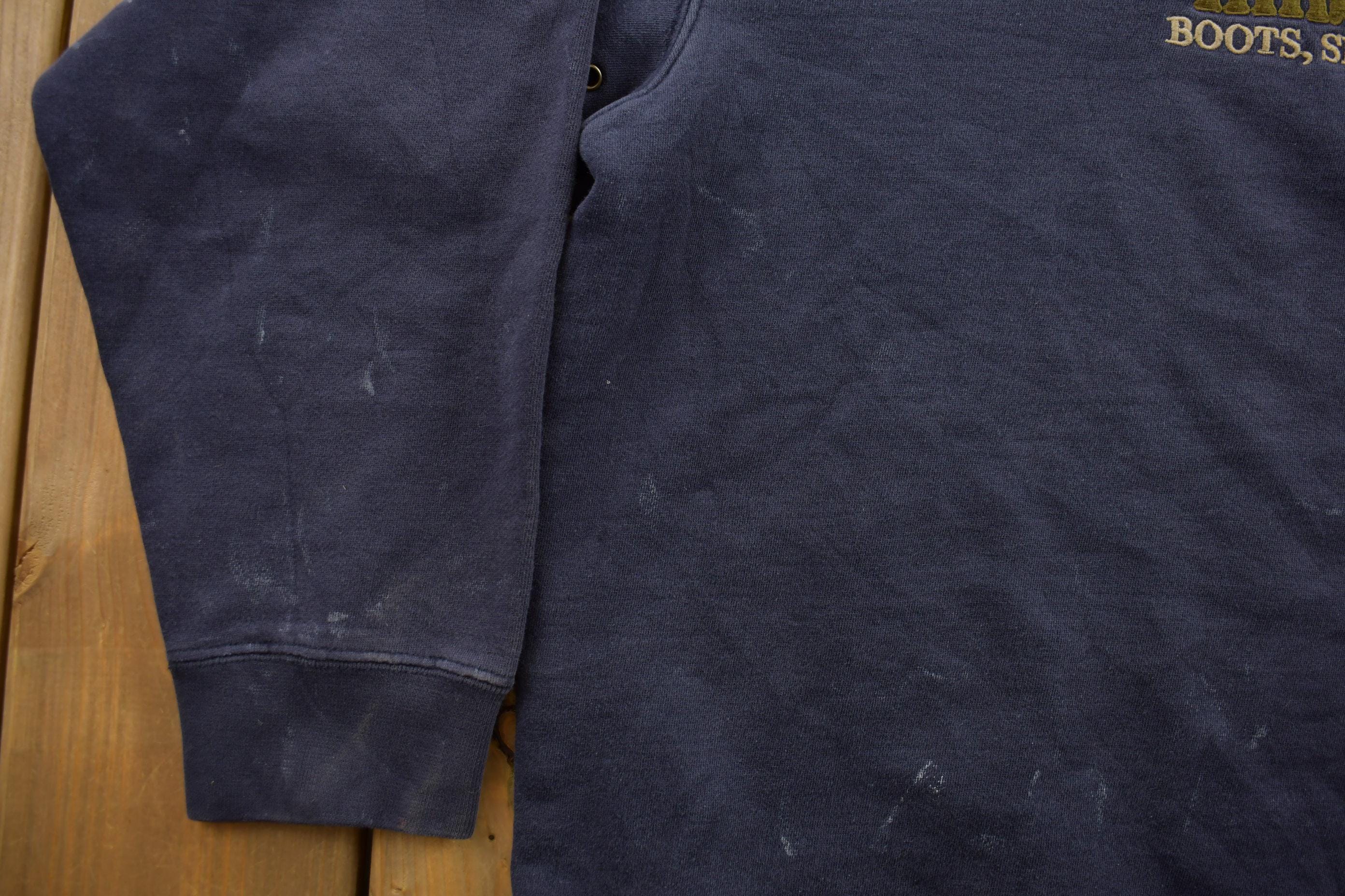 Vintage 1990s Timberland Embroidered Crewneck Sweatshirt - Image 6
