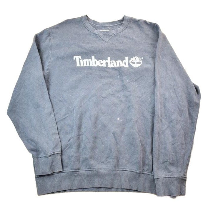 Vintage 1990s Timberland Graphic Print Crewneck Sweatshirt Men's 2XL