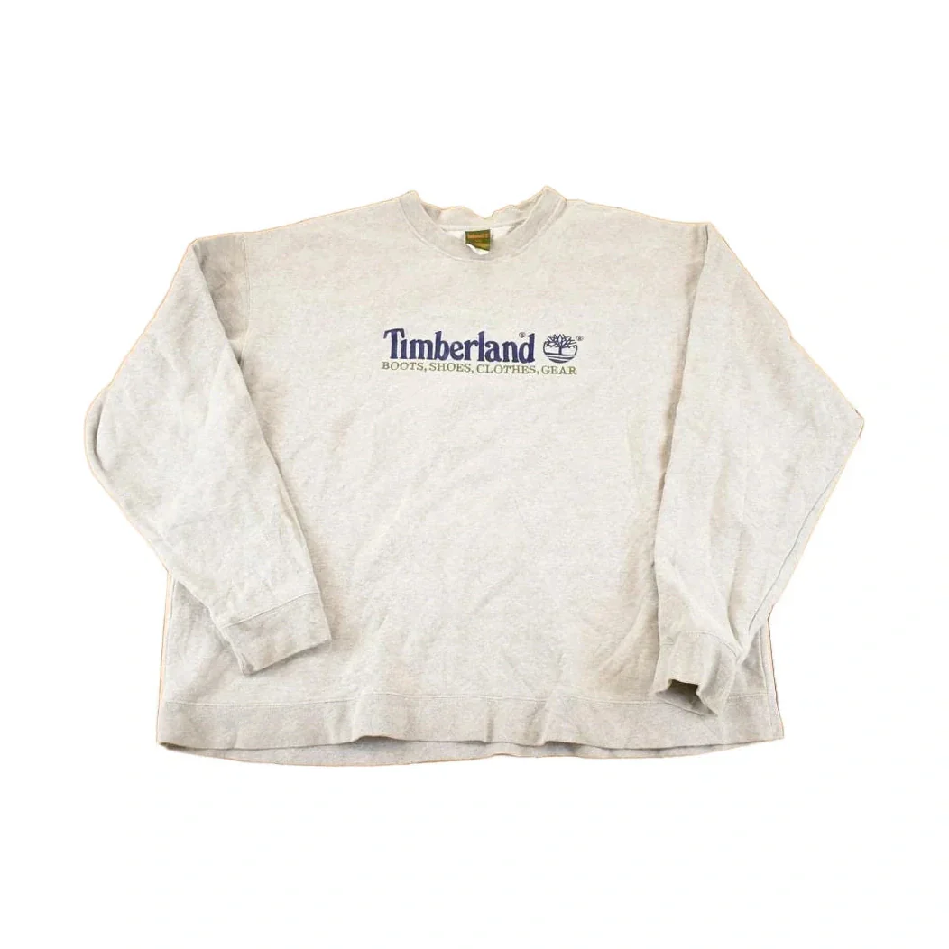 Vintage 1990s Timberland Outdoorsman Souvenir Crewneck Sweatshirt Men's XXL