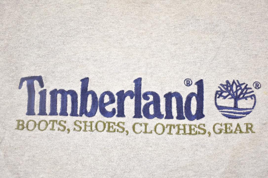 Vintage 1990s Timberland Outdoorsman Souvenir Crewneck Sweatshirt Men's XXL - Image 3