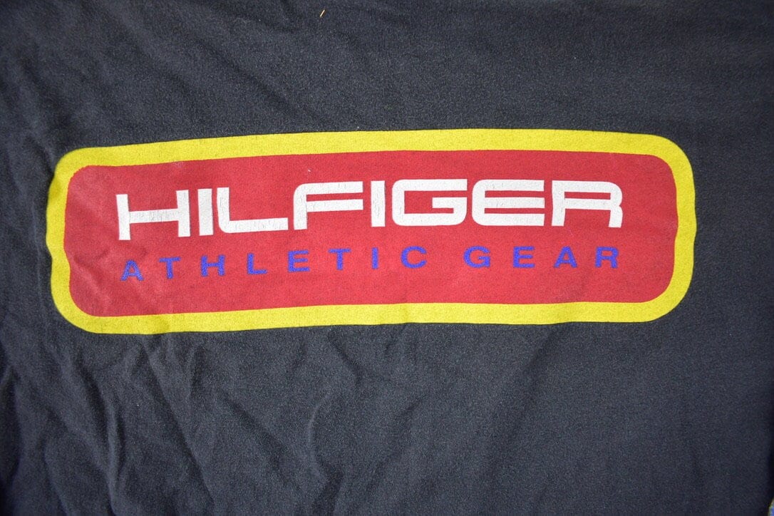 Vintage 1990s Tommy Hilfiger Athletic Gear Long Sleeve Shirt Men's Large - Image 6