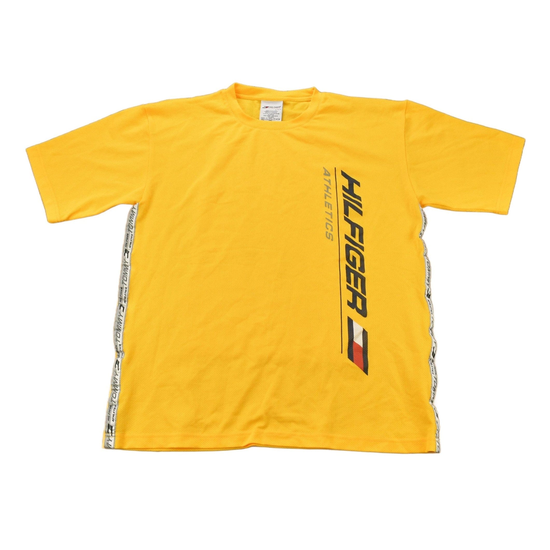 Vintage 1990s Tommy Hilfiger Athletics Graphic Jersey Style T Shirt Men's XL