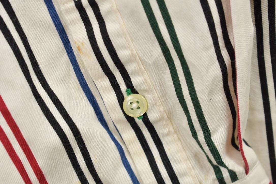 Vintage 1990s TOMMY HILFIGER Blank Button Up Shirt Men's Large - Image 6