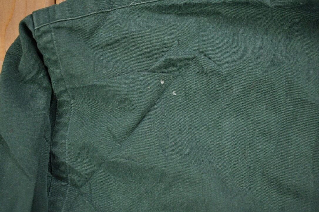 Vintage 1990s Tommy Hilfiger Blank Button Up Shirt Men's Medium - Image 4
