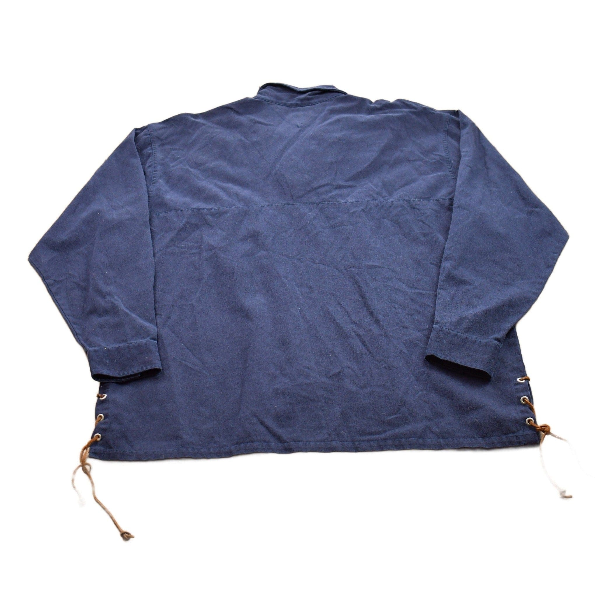 Vintage 1990s Tommy Hilfiger Blank Over Shirt Men's L - Image 2