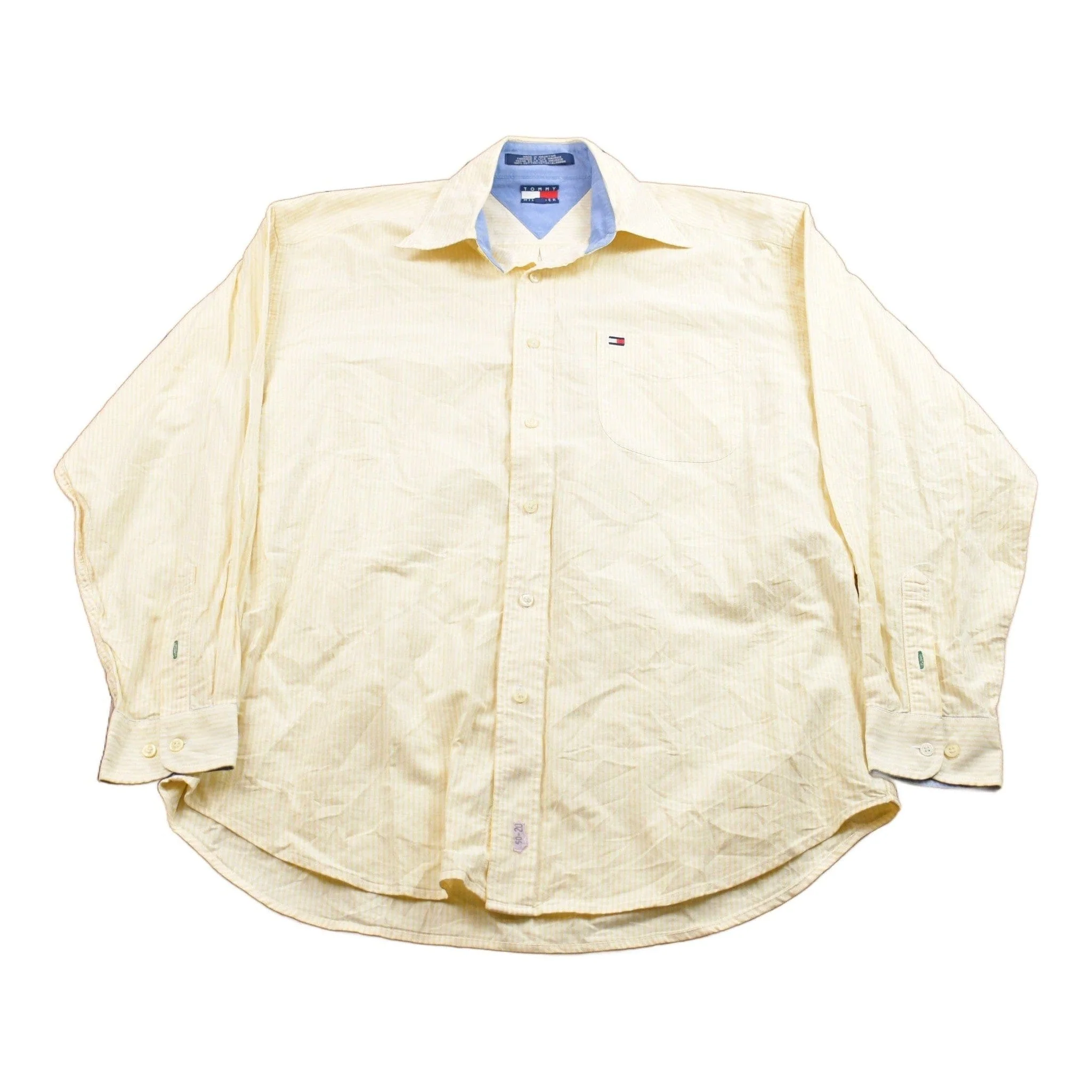 Vintage 1990s Tommy Hilfiger Button Up Shirt Men's XL