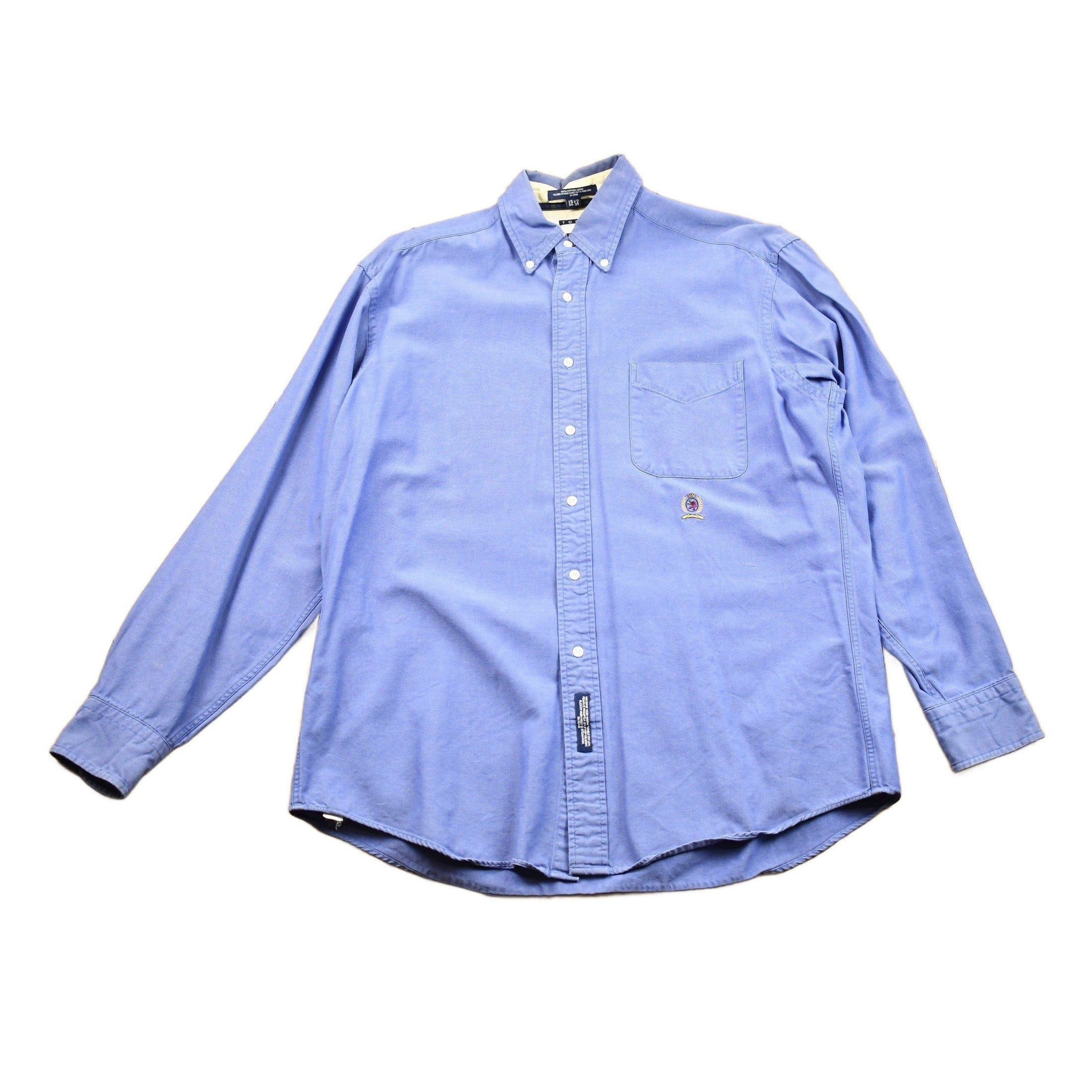 Vintage 1990s Tommy Hilfiger Button Up Shirt Men's Large
