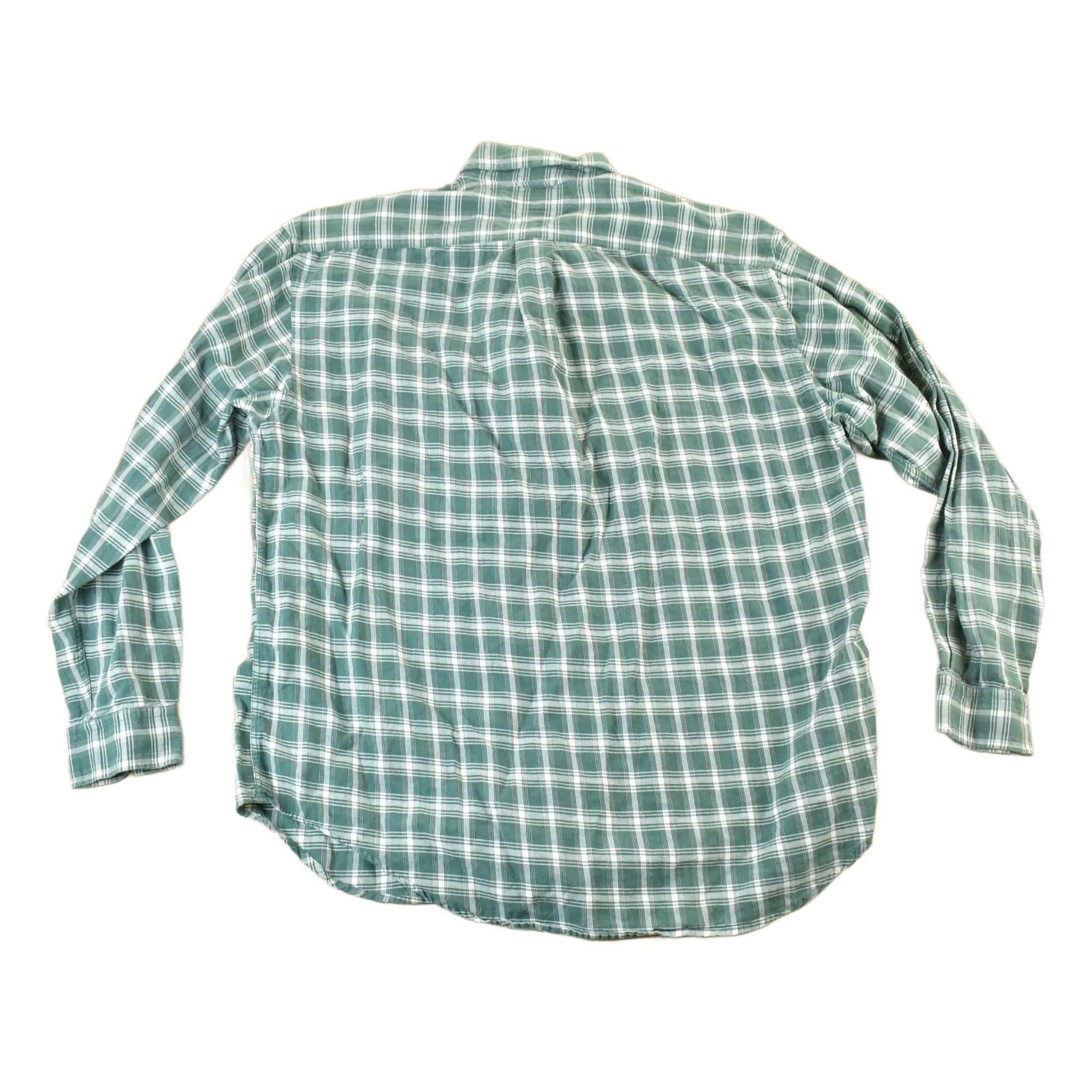 Vintage 1990s Tommy Hilfiger Button Up Shirt Men's XL - Image 2