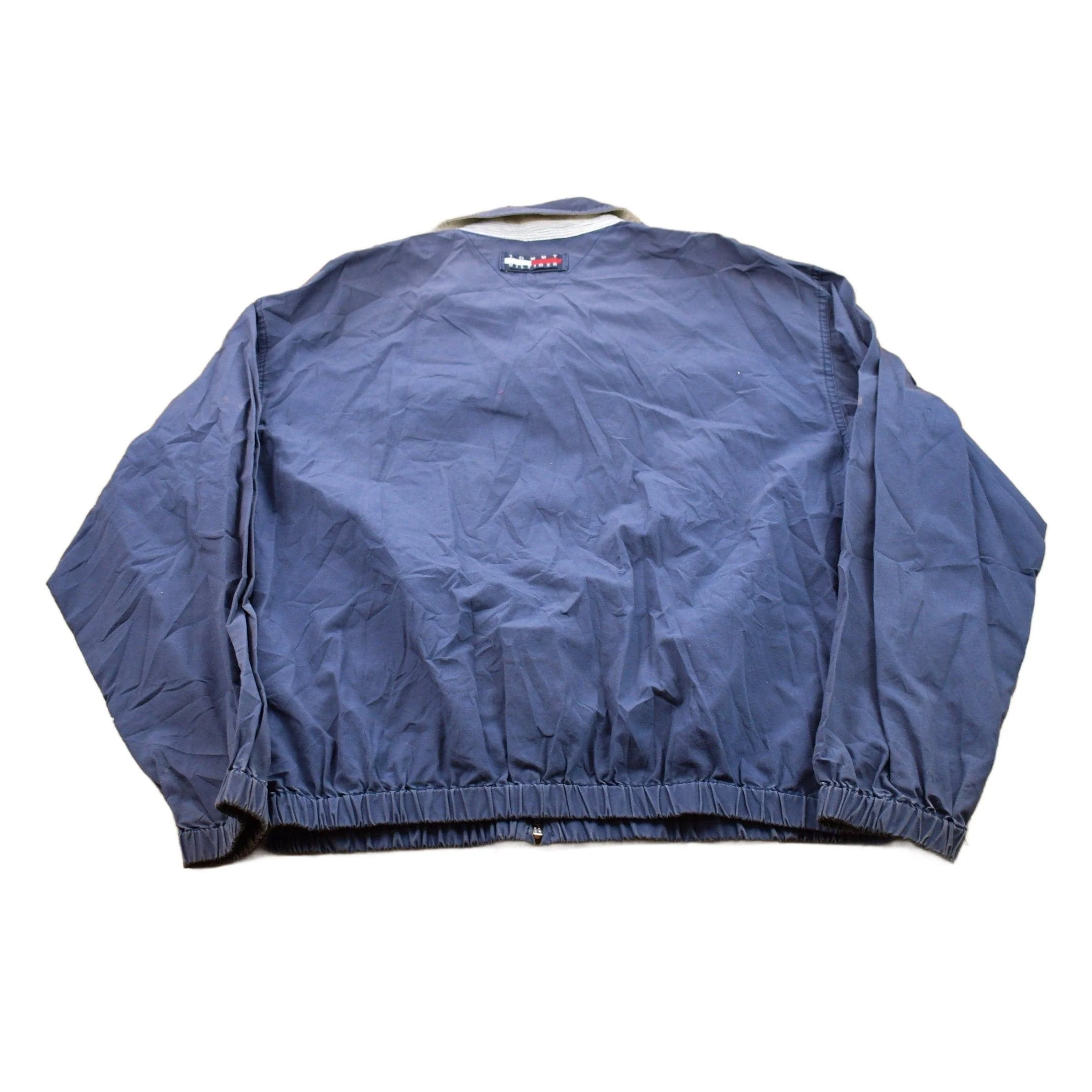 Vintage 1990s Tommy Hilfiger Canvas Golf Jacket Men's Large - Image 2