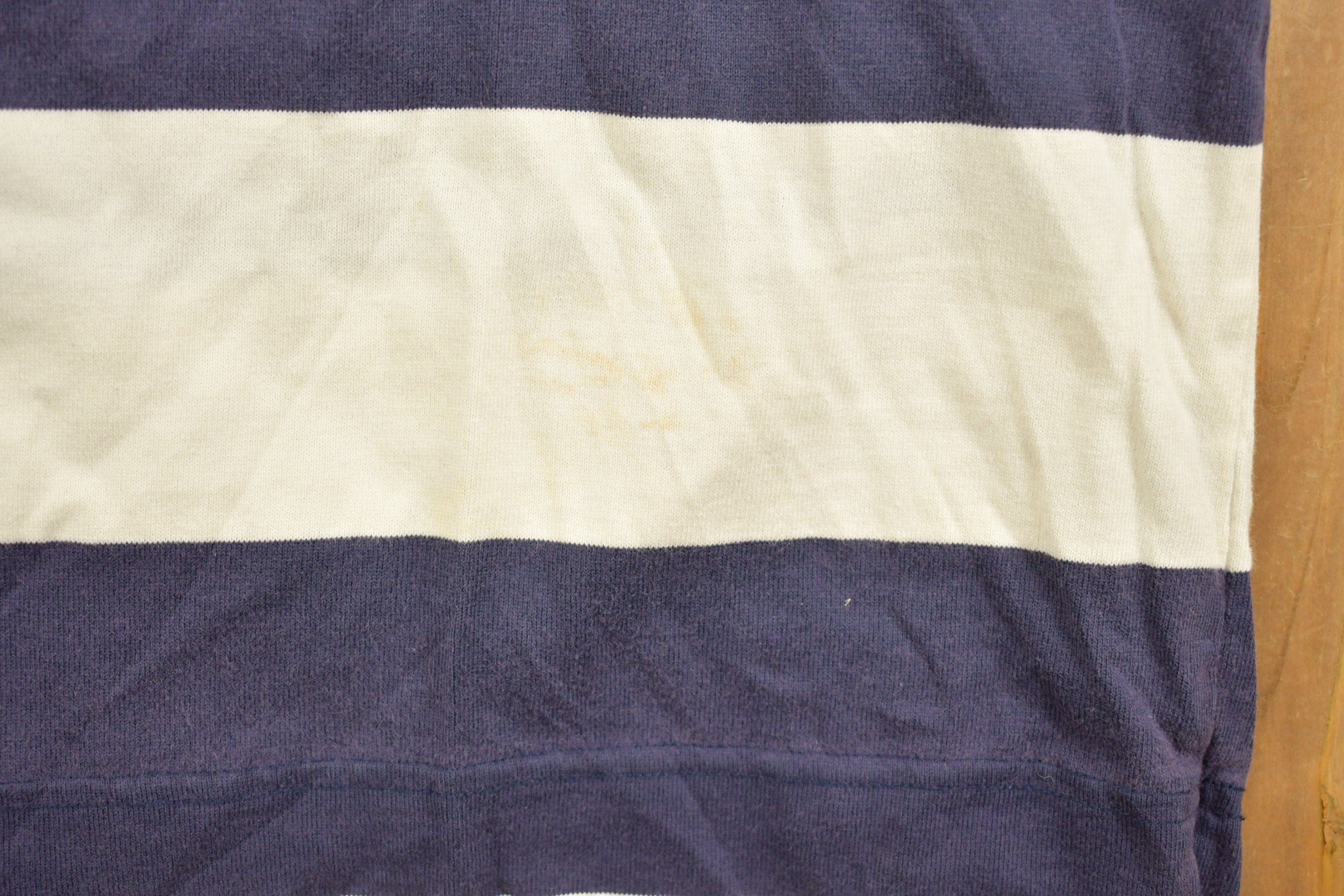 Vintage 1990s Tommy Hilfiger Crest Logo Polo Shirt Men's Large - Image 4