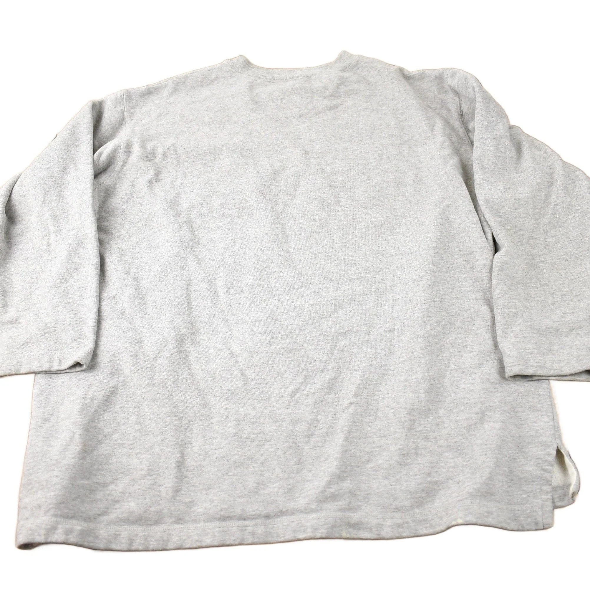Vintage 1990s Tommy Hilfiger Flag Graphic Crewneck Sweatshirt Men's 2XL - Image 2