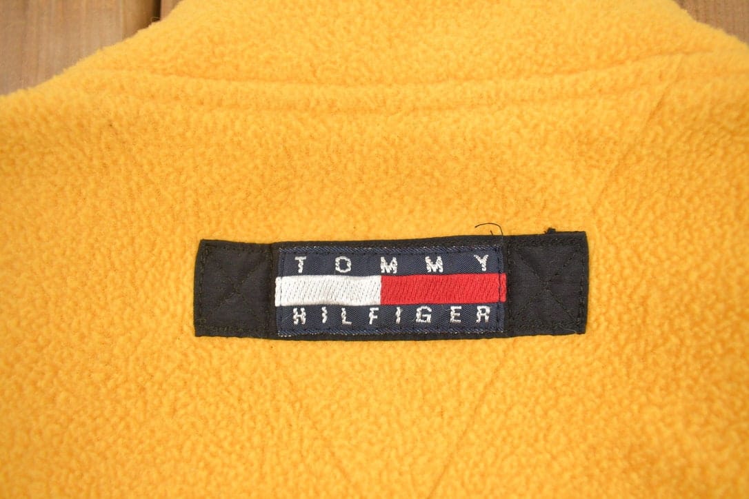 Vintage 1990s Tommy Hilfiger Fleece Sweater Vest - Image 3