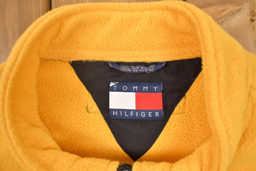 Vintage 1990s Tommy Hilfiger Fleece Sweater Vest - Image 5