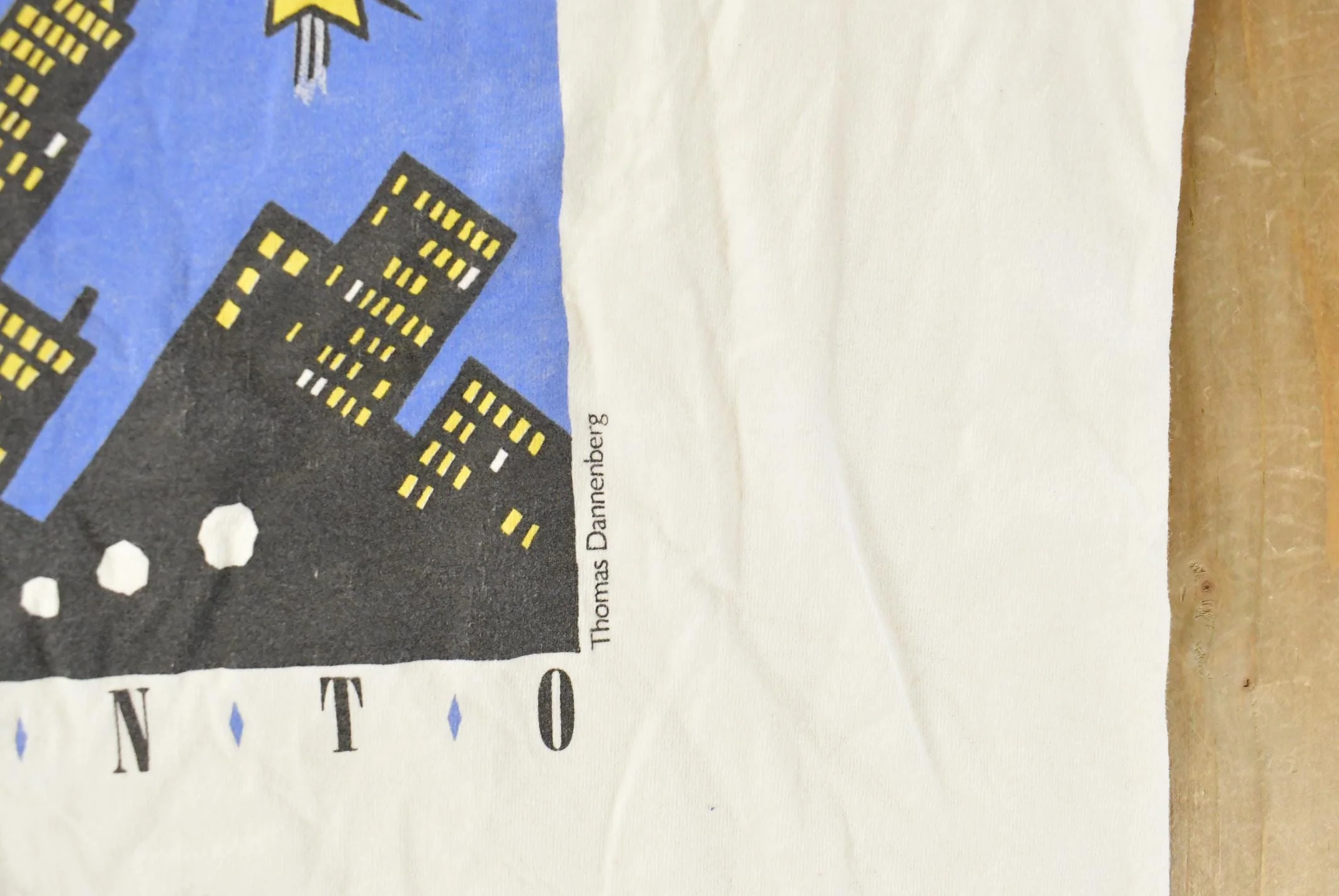 Vintage 1990s Toronto Animation Graphic T-Shirt Men's Large - Image 4