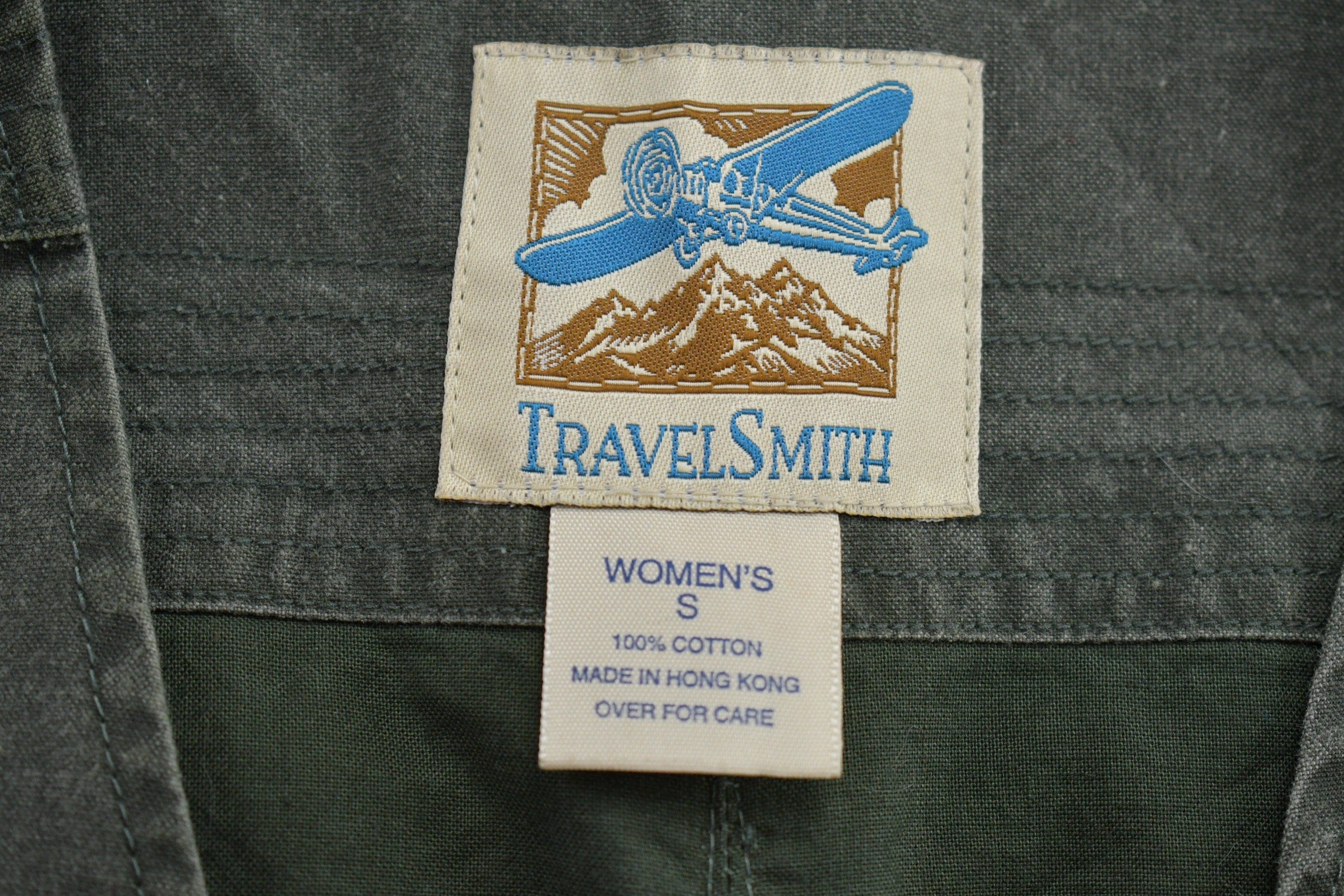 Vintage 1990s Travel Smith Cargo Vest Men's Small - Image 3