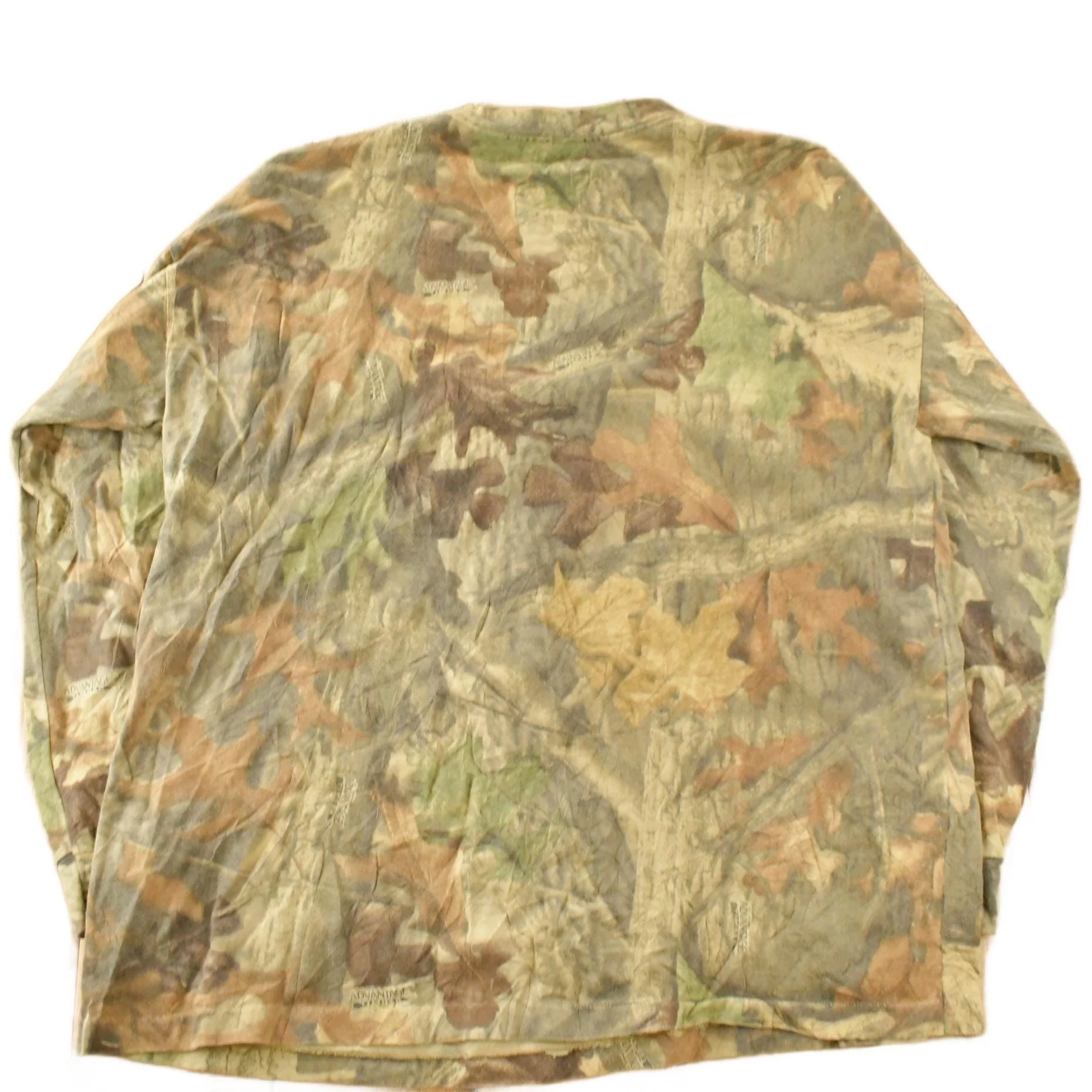 Vintage 1990s Tree Camo Long Sleeve T-Shirt Men's XL - Image 2