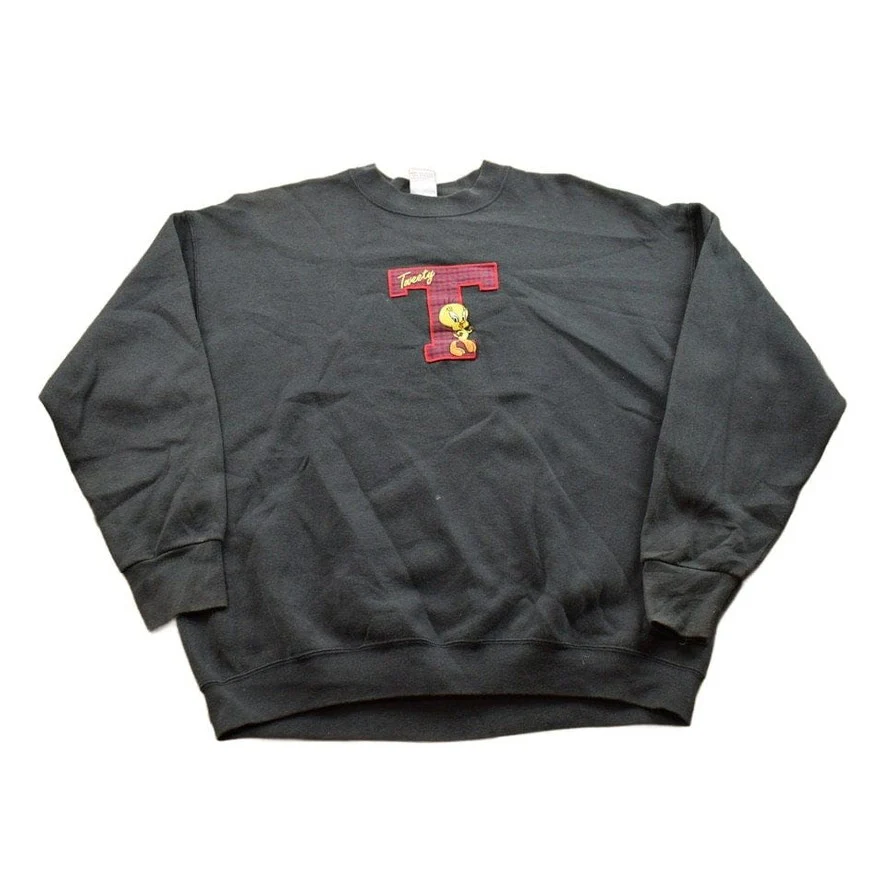 Vintage 1990s Tweety Bird Looney Tunes Crewneck Men's XL