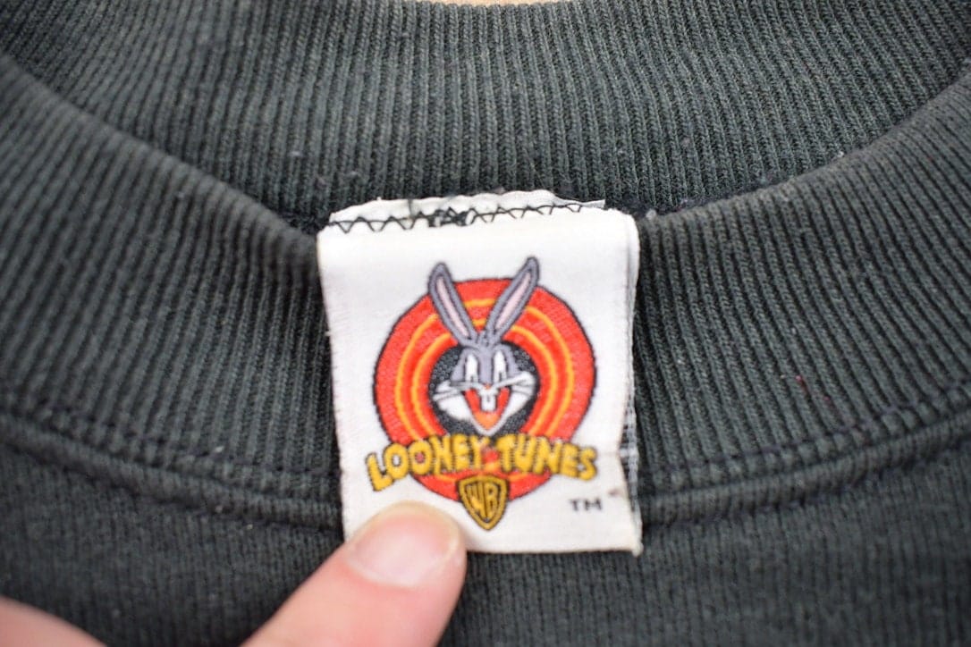 Vintage 1990s Tweety Bird Looney Tunes Crewneck Men's XL - Image 3