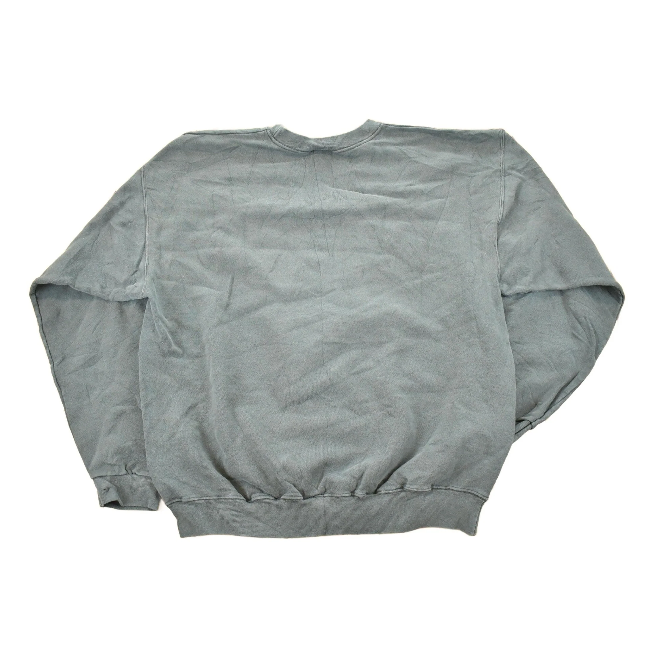 Vintage 1990s Two White Wolf Heavyweight Outdoorsman Crewneck Sweatshirt Men's L - Image 2