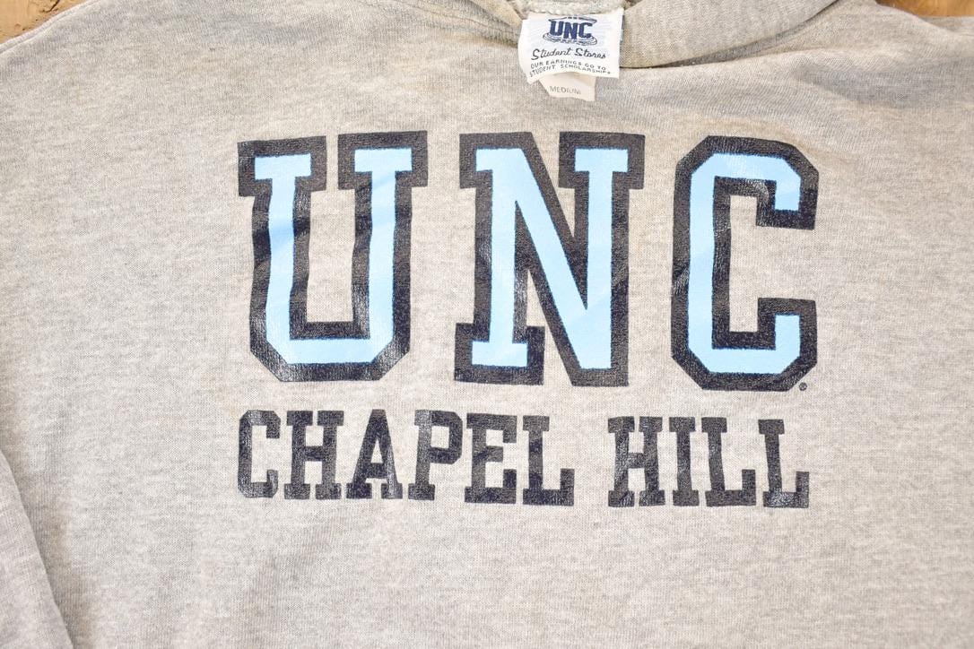 Vintage 1990s UNC Student Stores Chapel Hill University Hoodie Sweater Men's L - Image 3