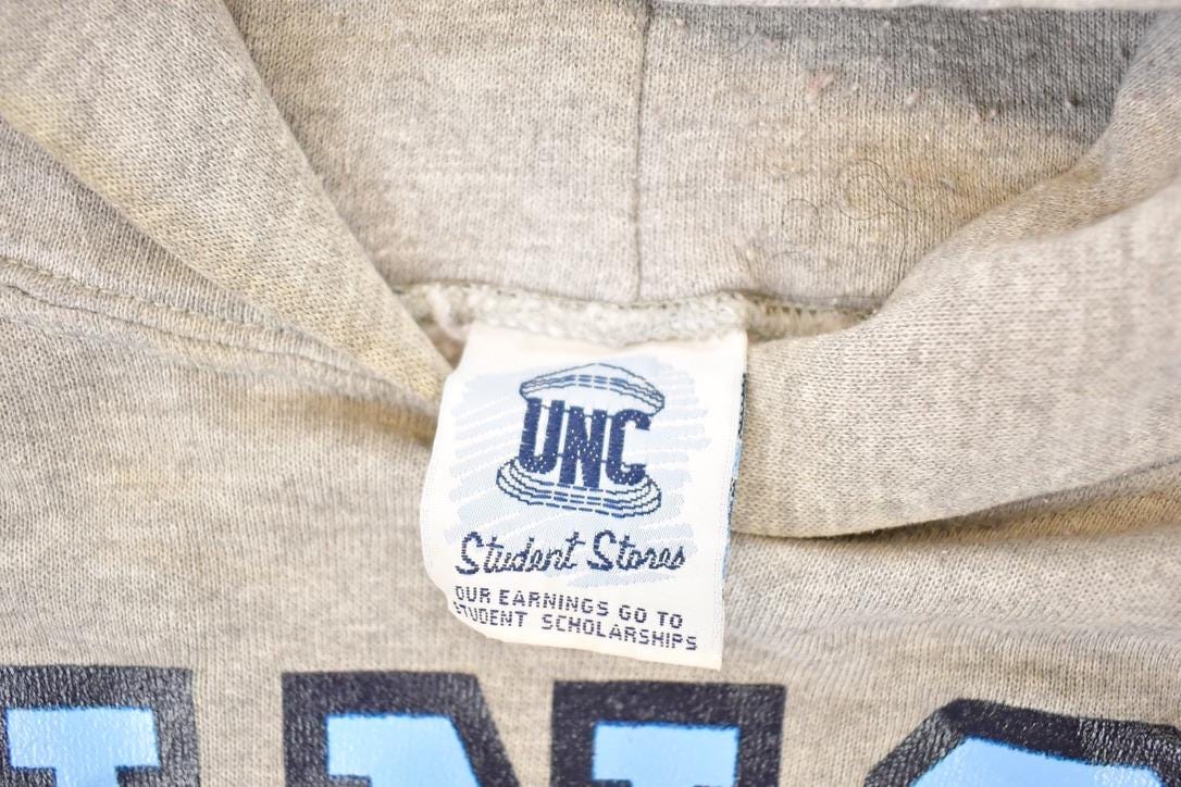 Vintage 1990s UNC Student Stores Chapel Hill University Hoodie Sweater Men's L - Image 4