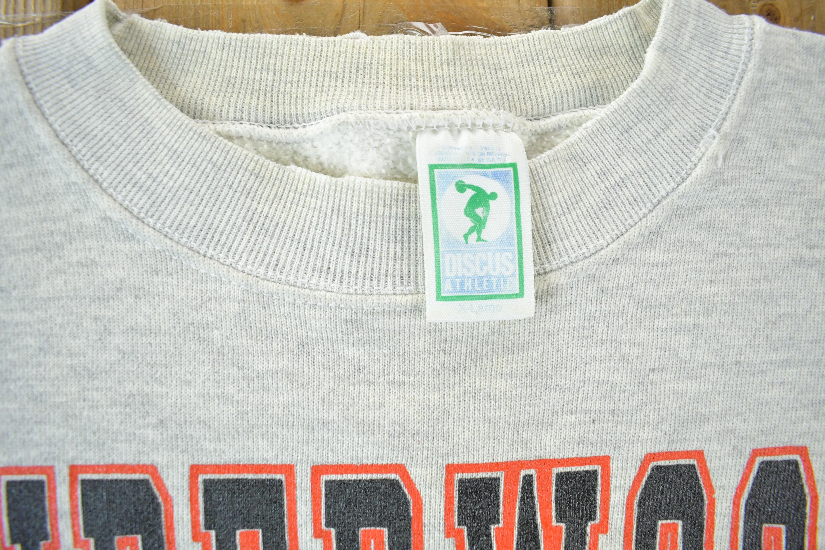 Vintage 1990s Underwood Basketball Collegiate University Crewneck Mens's XL Men's XL - Image 4