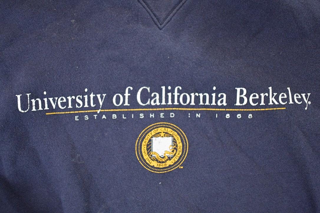 Vintage 1990s University Of Berkeley Crewneck Sweater Men's L - Image 3