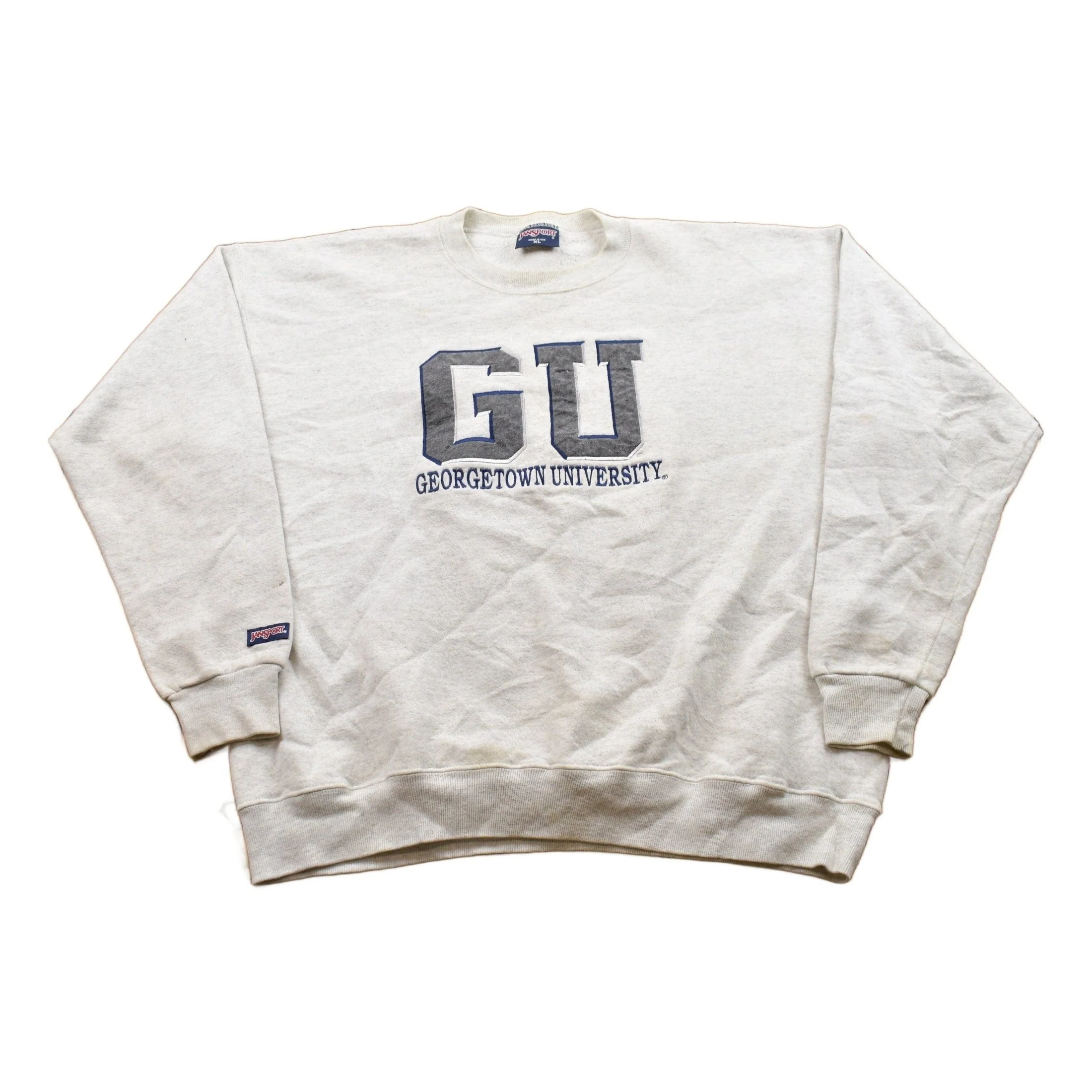 Vintage 1990s University Of Georgetown Collegiate Crewneck Men's 2XL