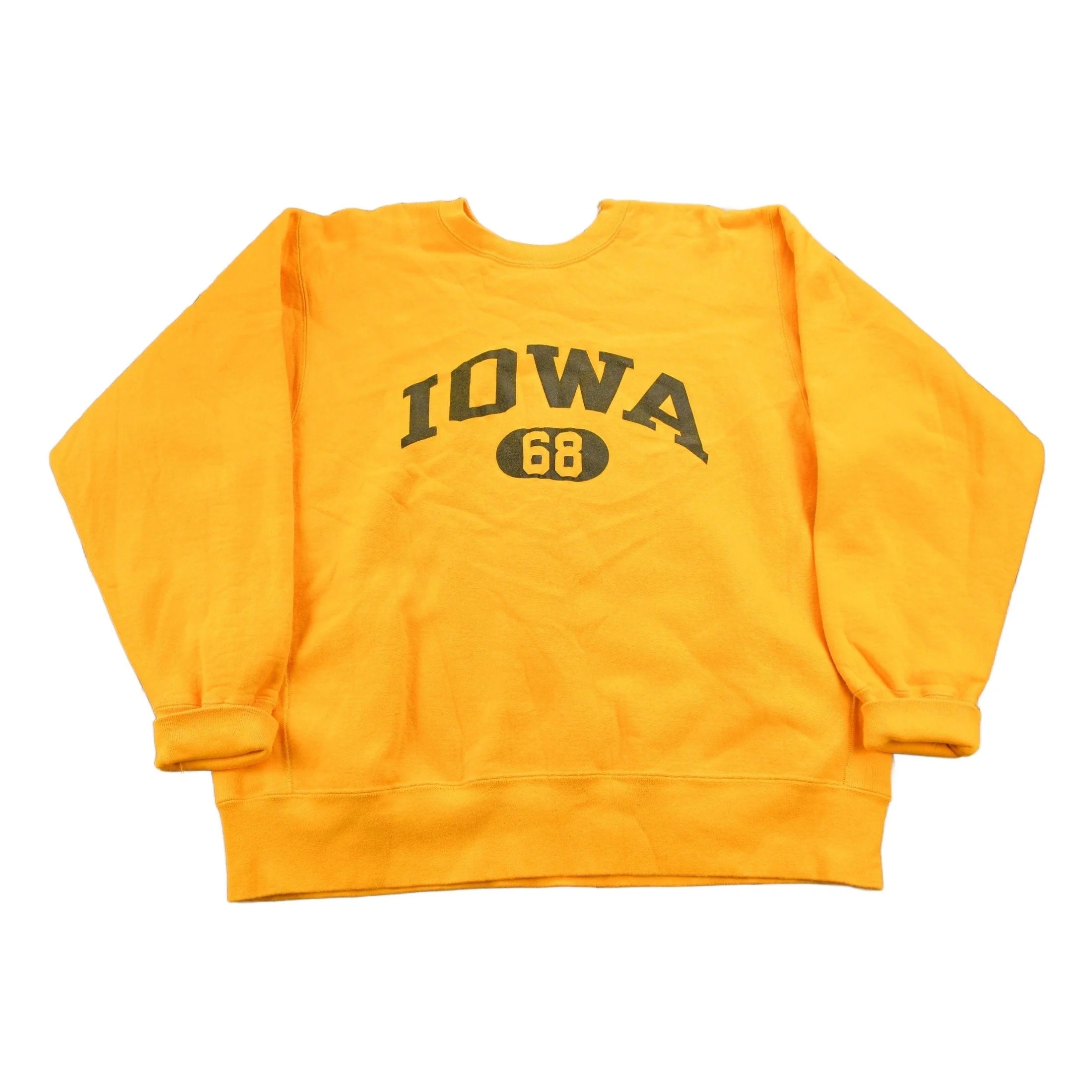 Vintage 1990s University of Iowa Collegiate Crewneck Men's 2XL