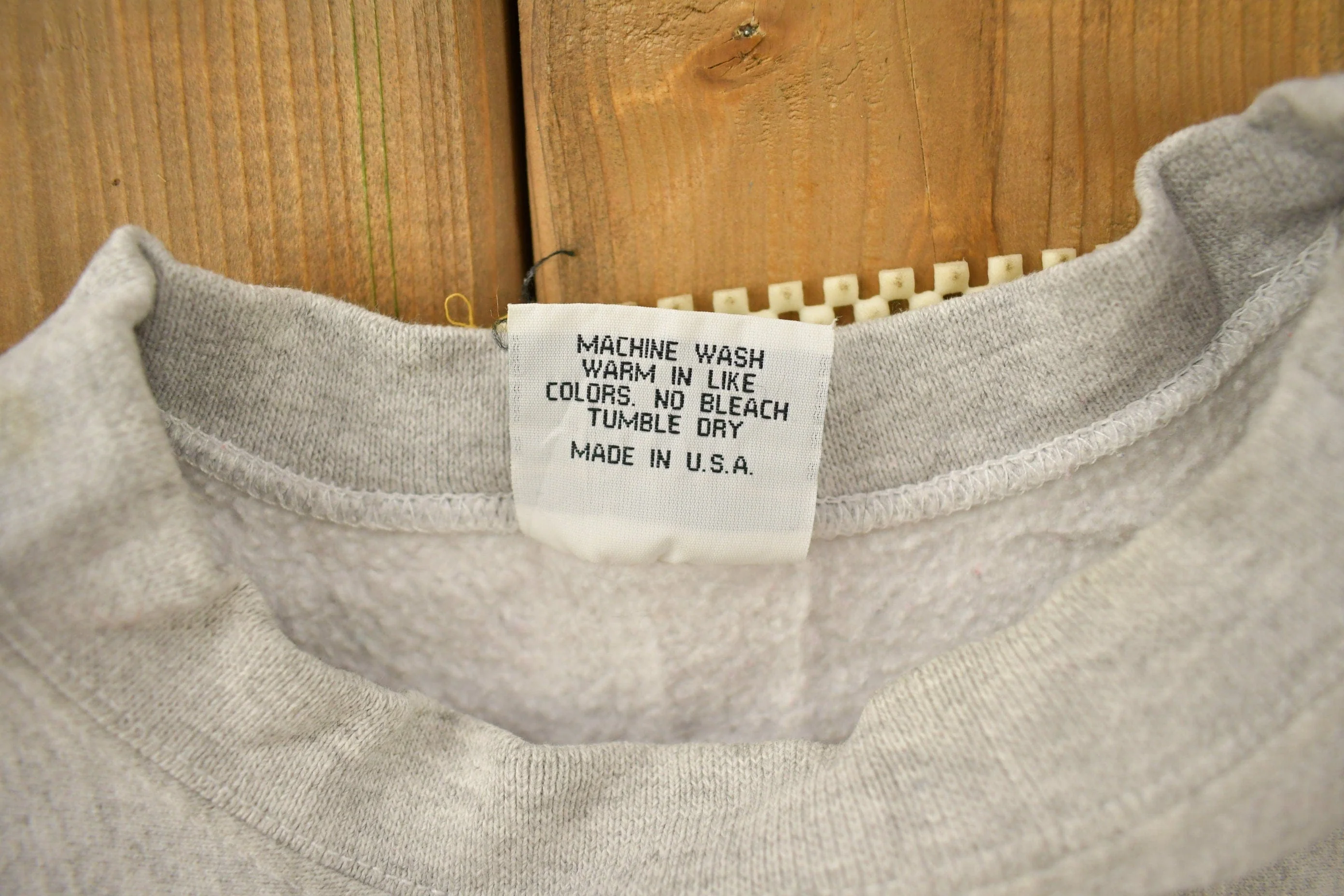 Vintage 1990s University Of Maine Collegiate Crewneck - Image 6