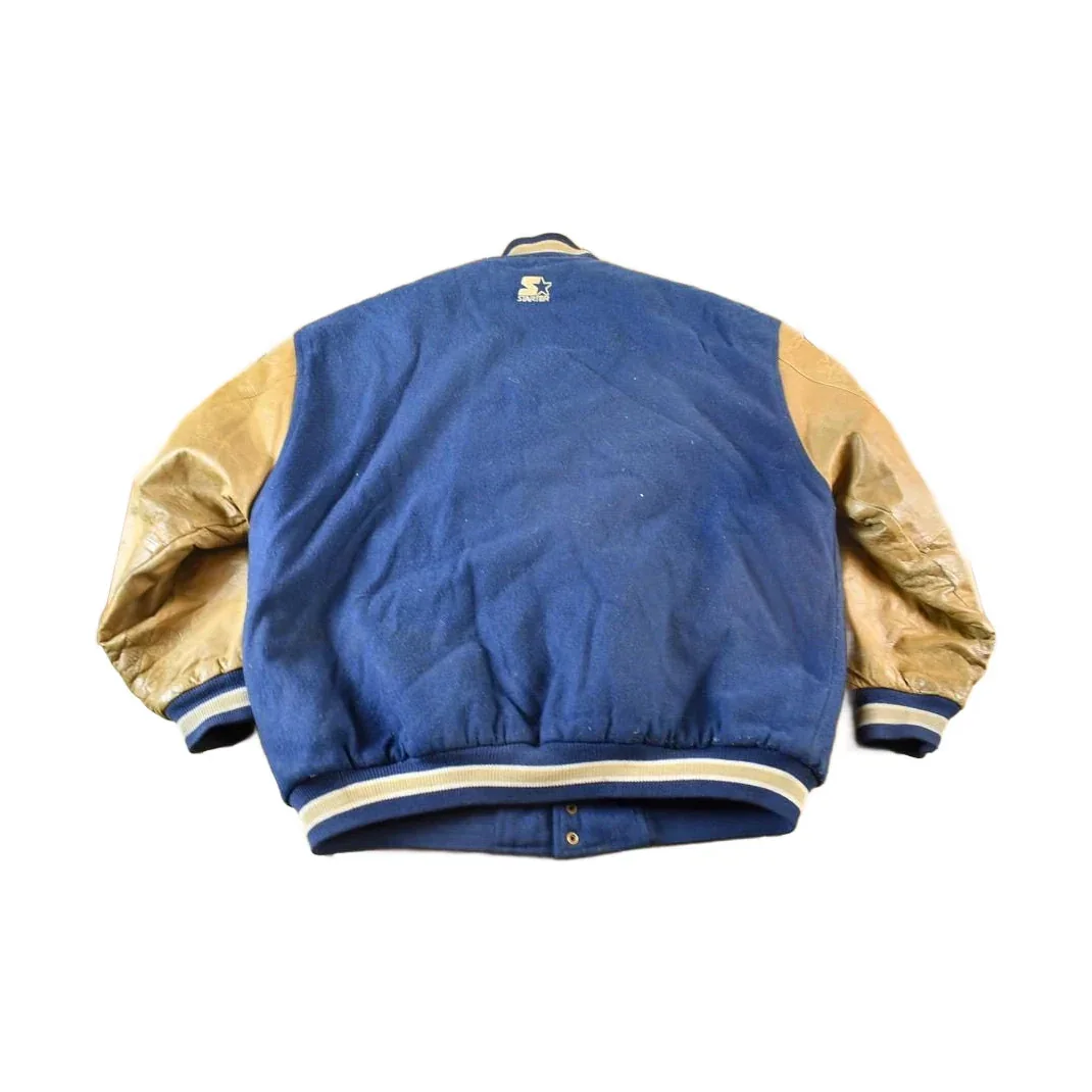 Vintage 1990s University of Notre Dame Collegiate Varsity Jacket - Image 2