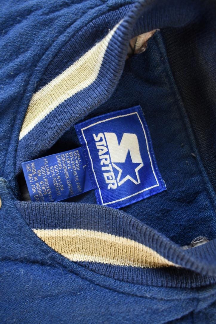 Vintage 1990s University of Notre Dame Collegiate Varsity Jacket - Image 5
