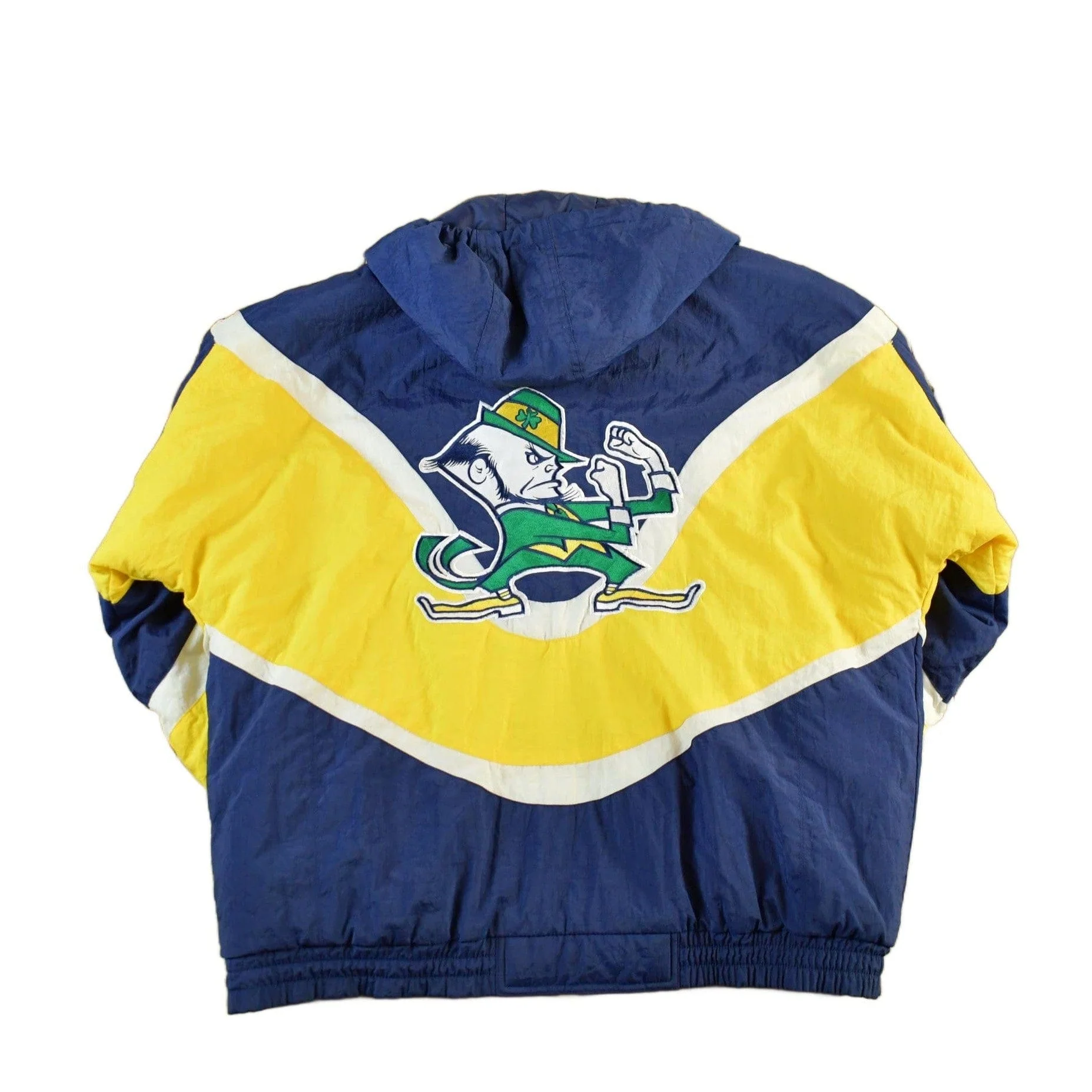 Vintage 1990s University of Notre Dame Fighting Irish Collegiate Jacket Men's M-L - Image 2