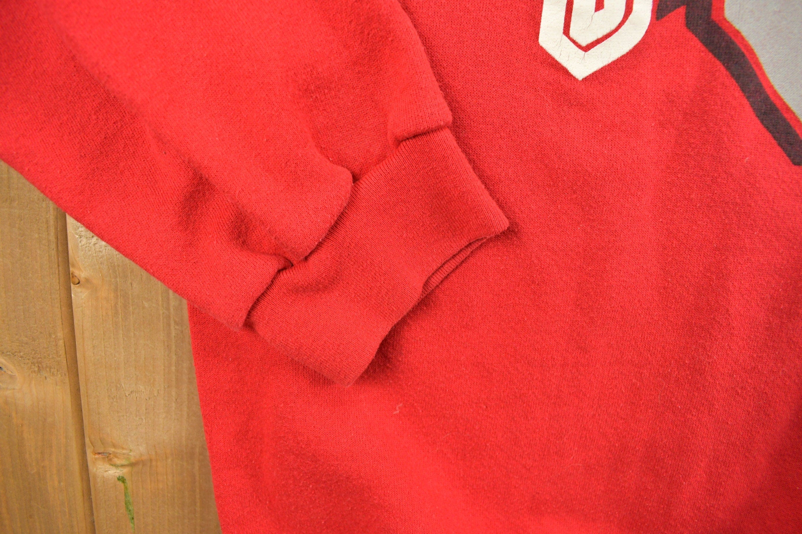 Vintage 1990s University Of Ohio State Buckeyes Crewneck Men's 2XL - Image 4