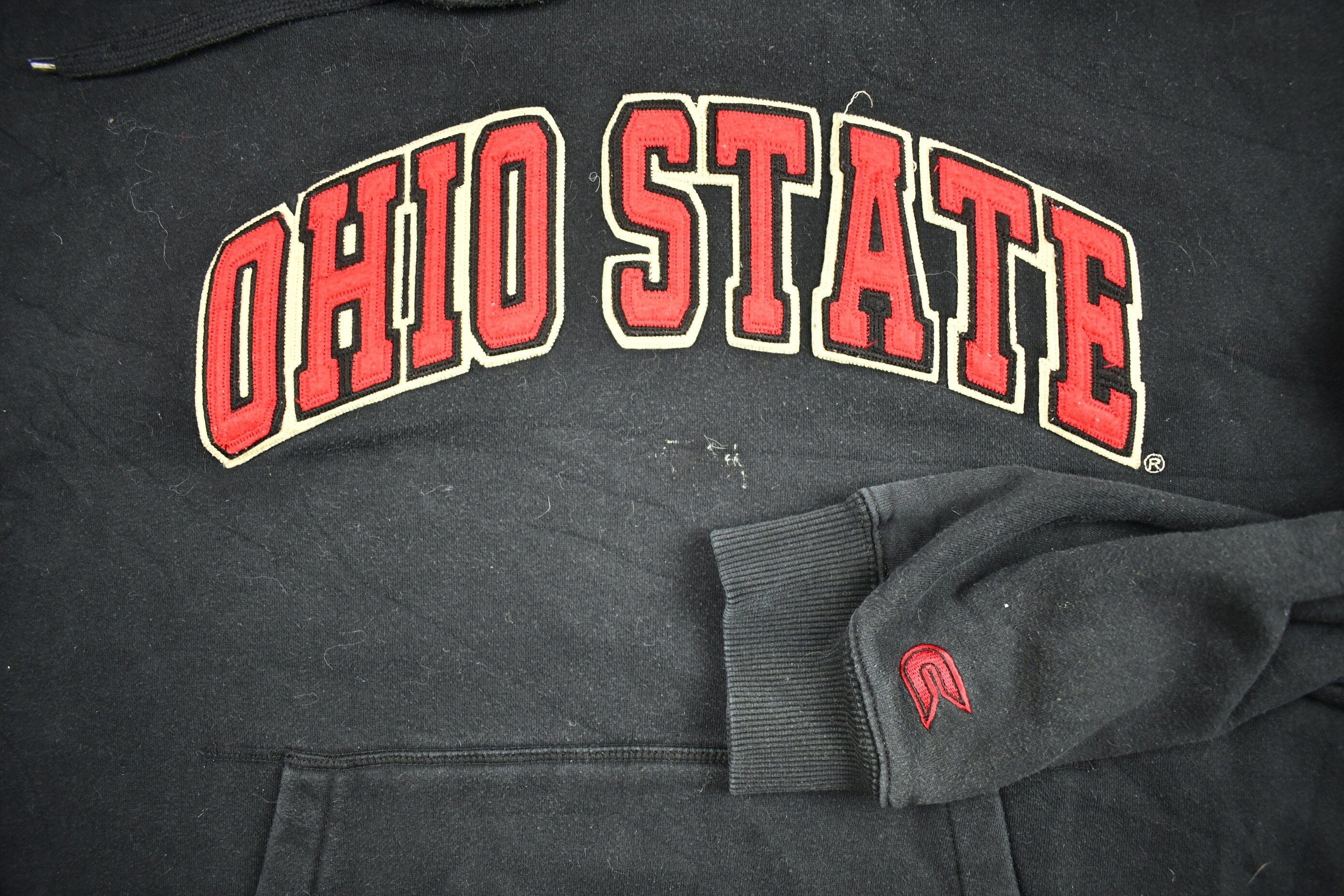 Vintage 1990s University of Ohio State Collegiate Hoodie Men's 2XL - Image 3