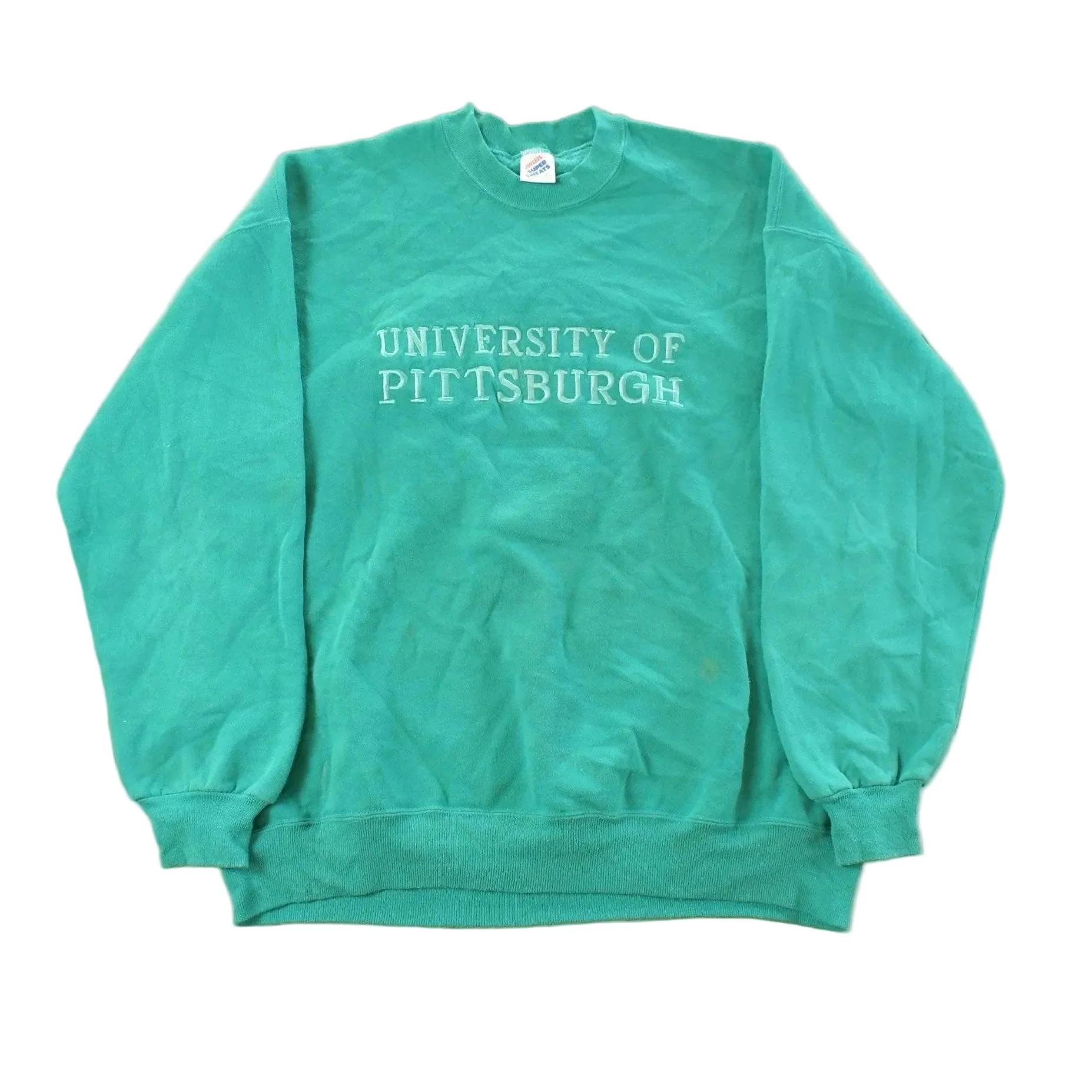 Vintage 1990s University of Pittsburgh Crewneck Sweatshirt Mens L
