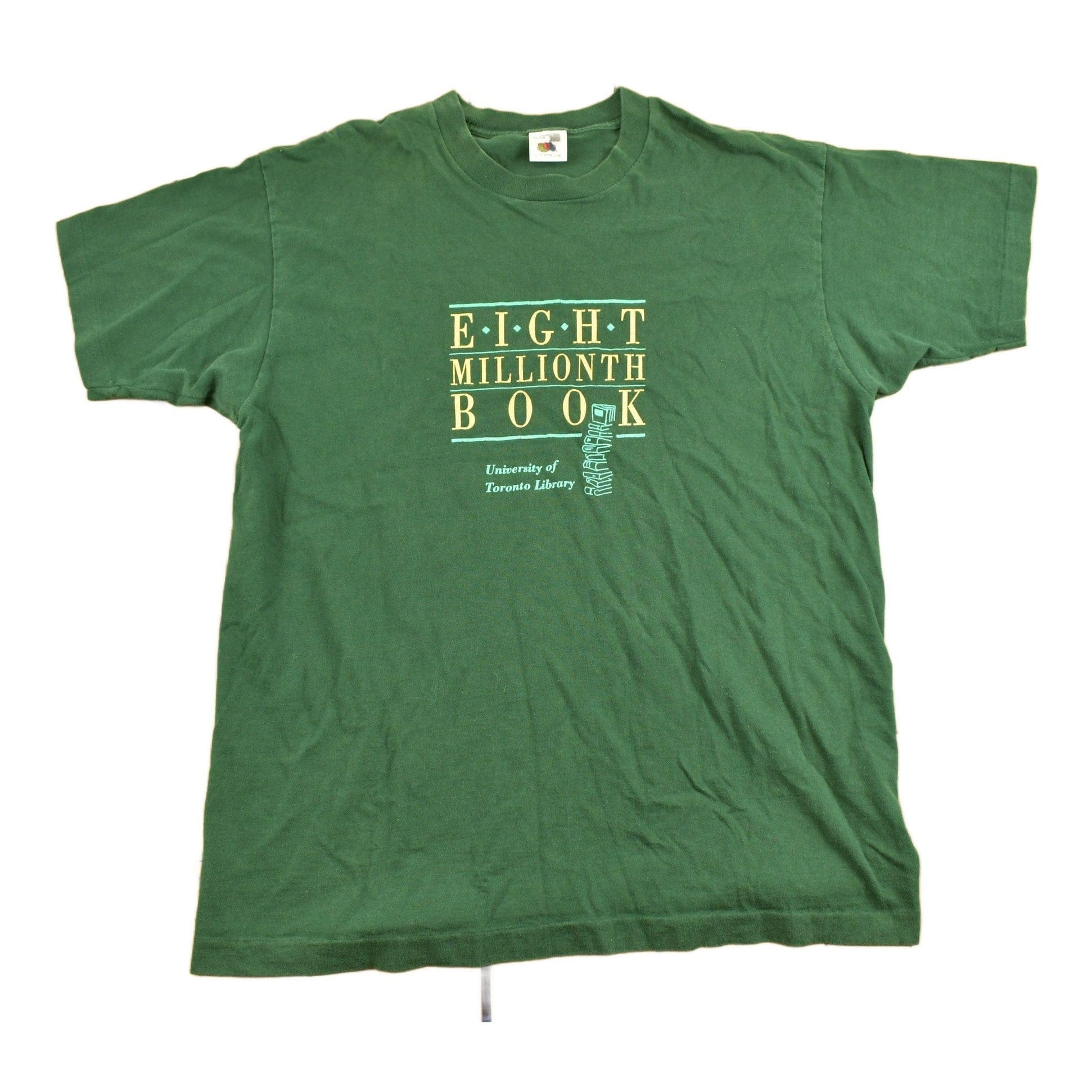 Vintage 1990s University Of Toronto Library Collegiate T-Shirt UofT Men's Large