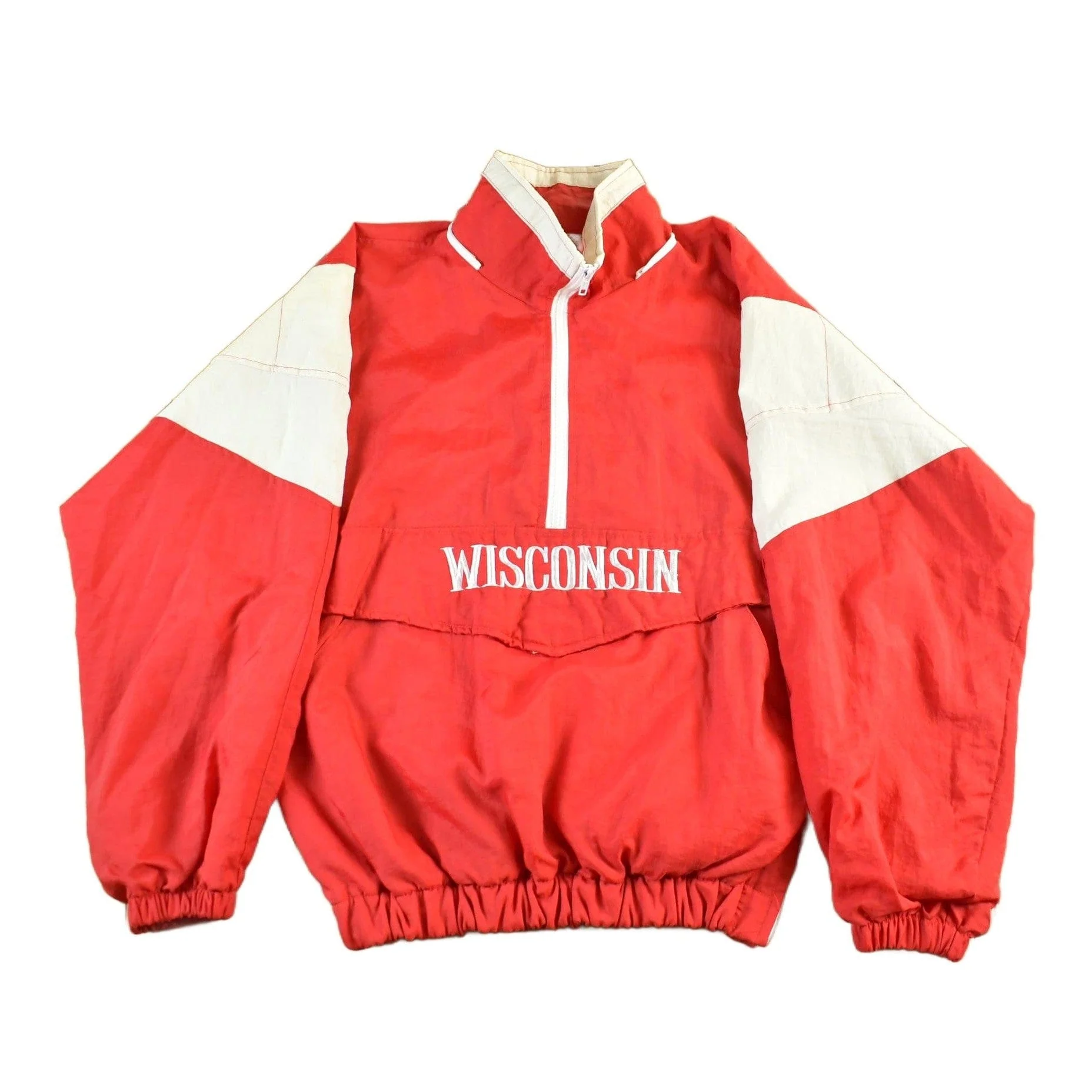 Vintage 1990s University of Wisconsin Badgers Collegiate NCAA Anorak Jacket Men's Large