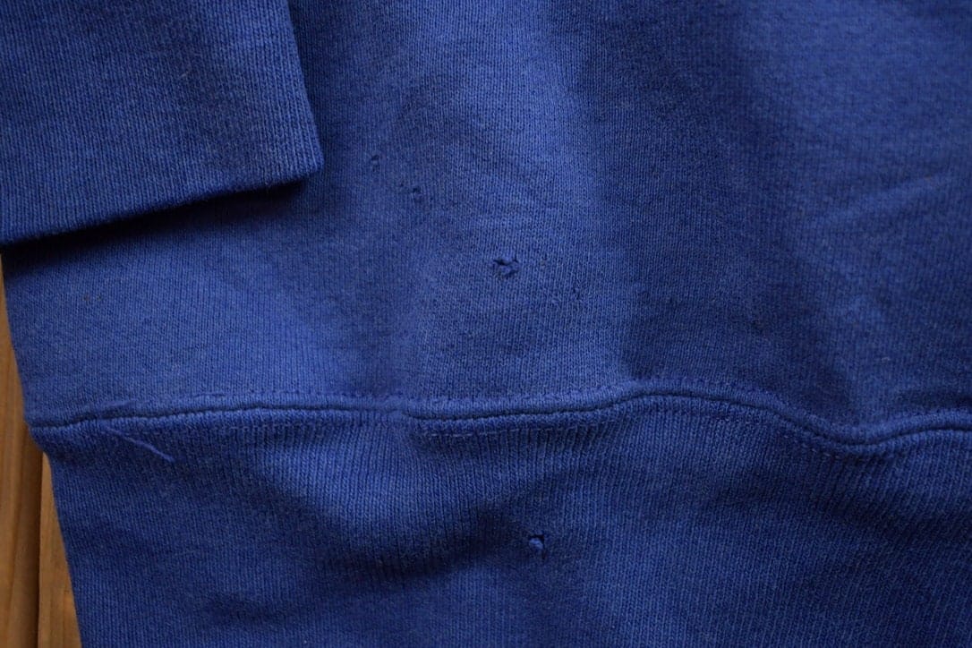 Vintage 1990s USA Olympic Blank Navy Blue Crewneck Sweatshirt - Image 9