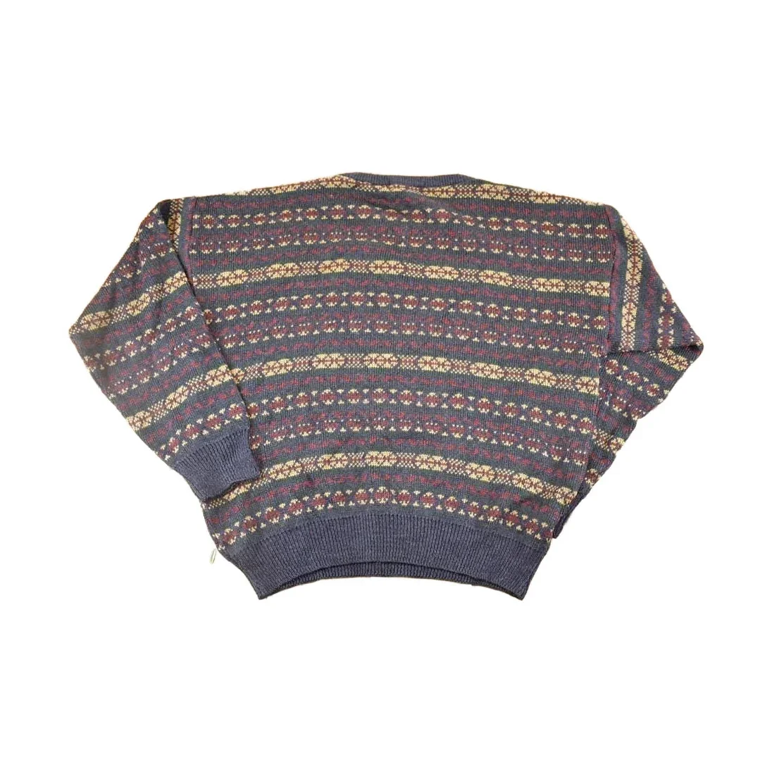 Vintage 1990s van Heusen Knit Sweater Men's XL - Image 2