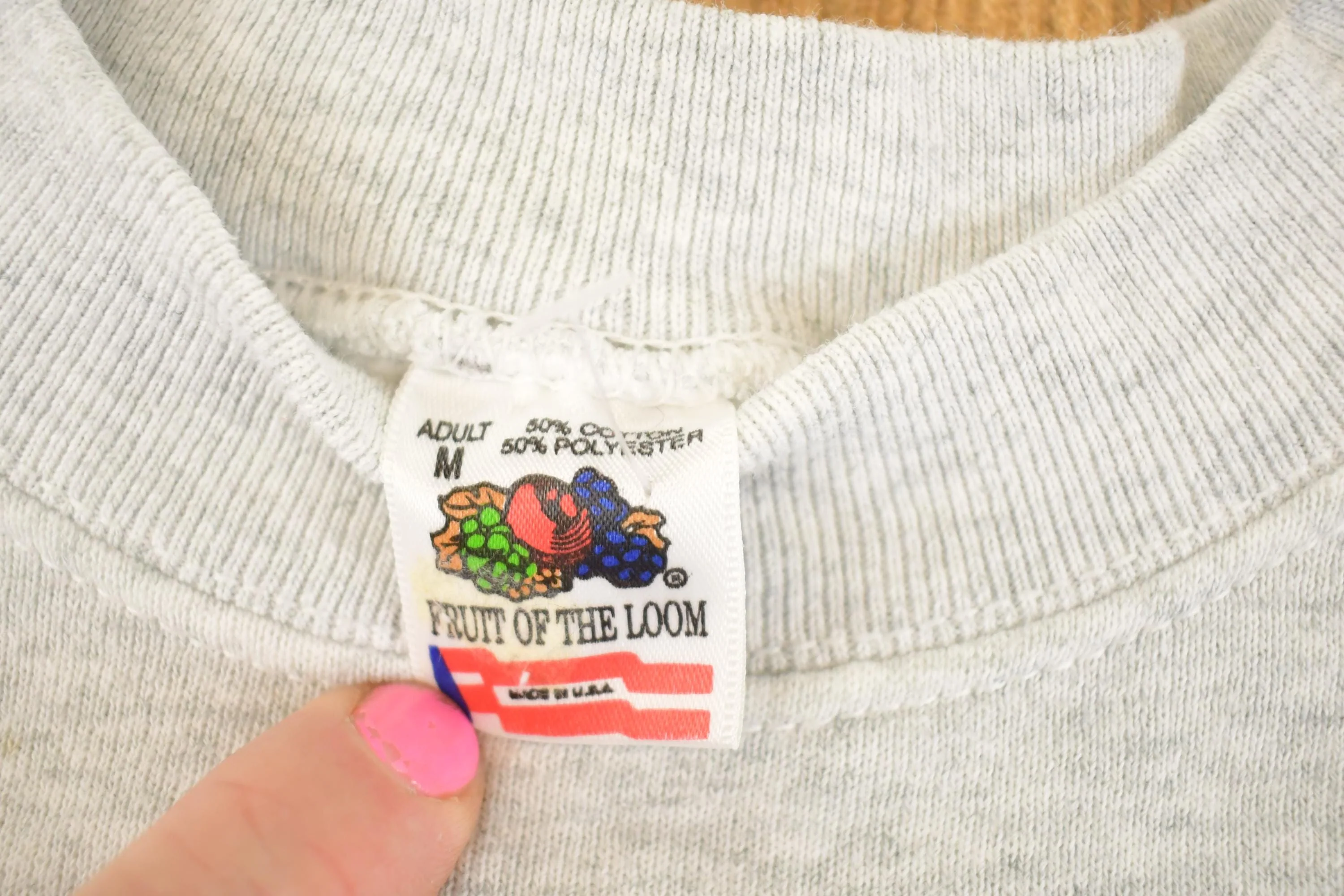 Vintage 1990s Virginia Beach Souvenir Crewneck Sweatshirt Men's - Image 5
