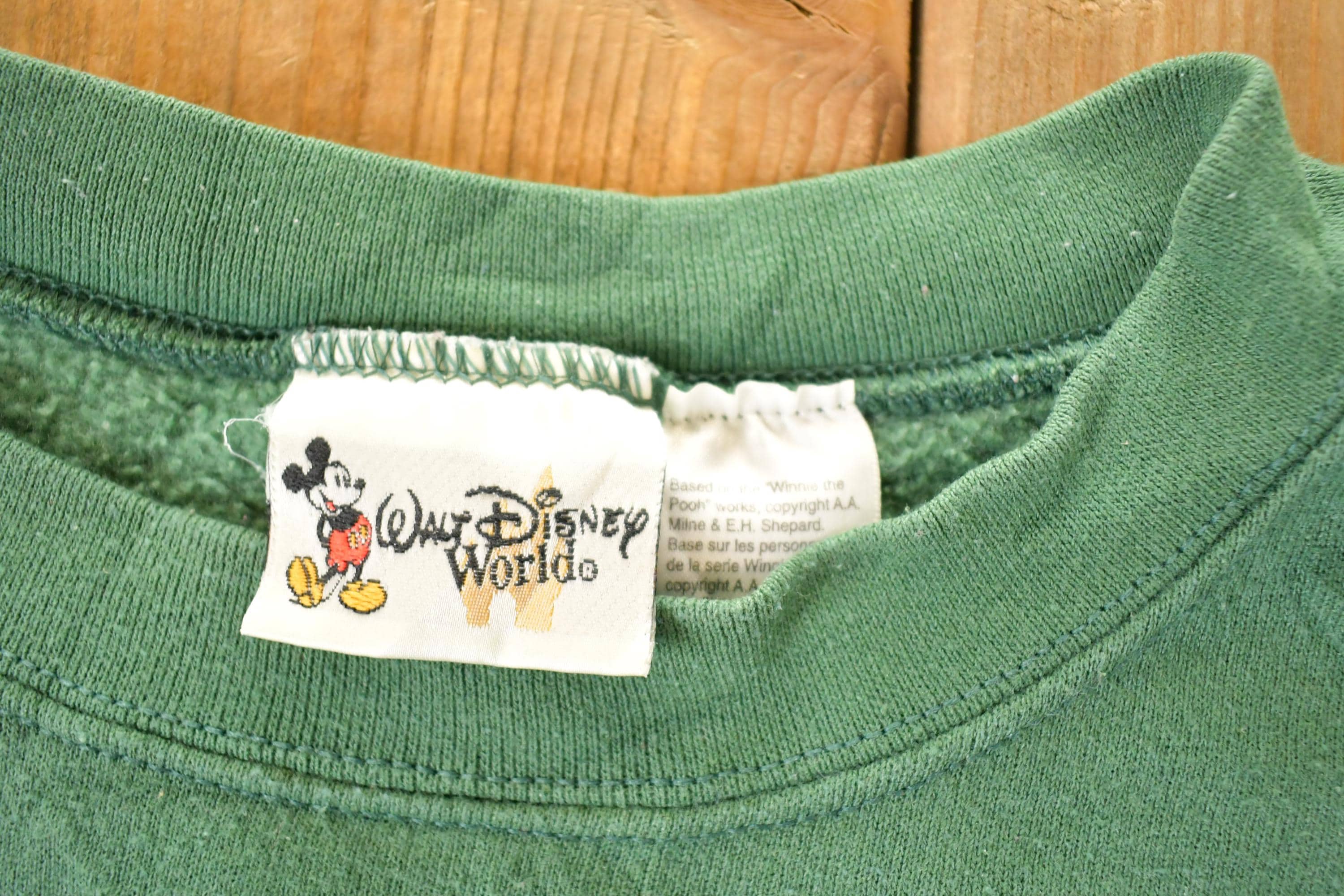 Vintage 1990s Walt Disney World Tigger Crewneck Sweater Men's L - Image 4