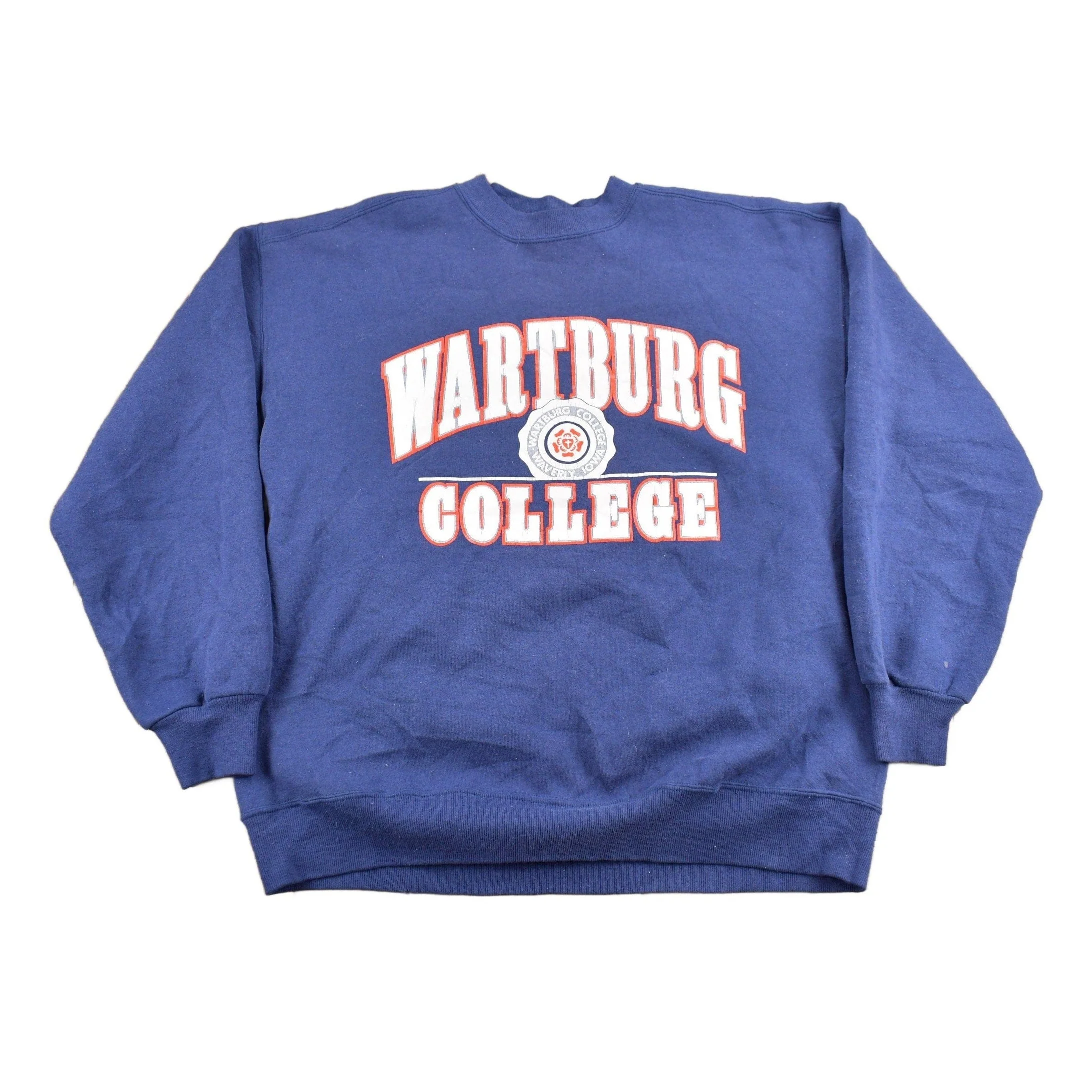 Vintage 1990s Wartburg College Collegiate Crewneck Men's Large
