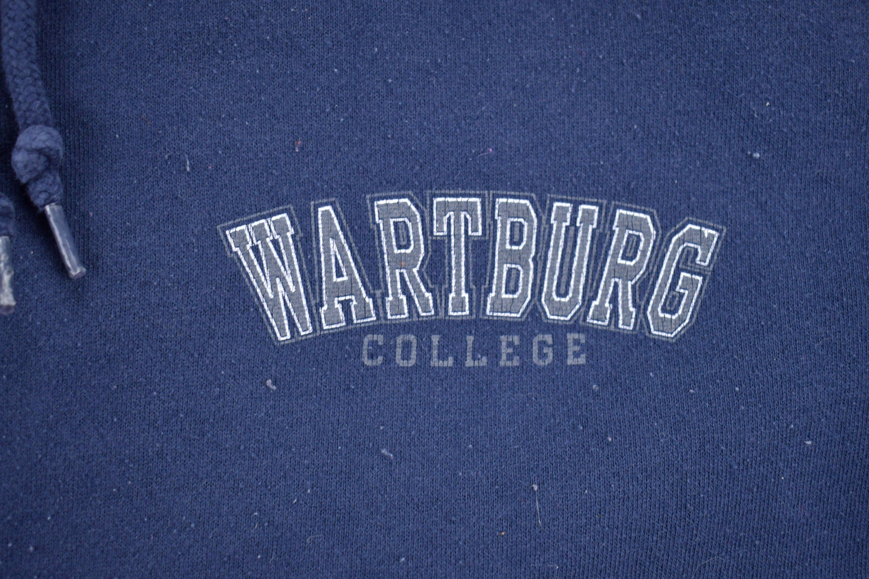 Vintage 1990s Wartburg College Iowa Collegiate Hoodie Men's 2XL - Image 4