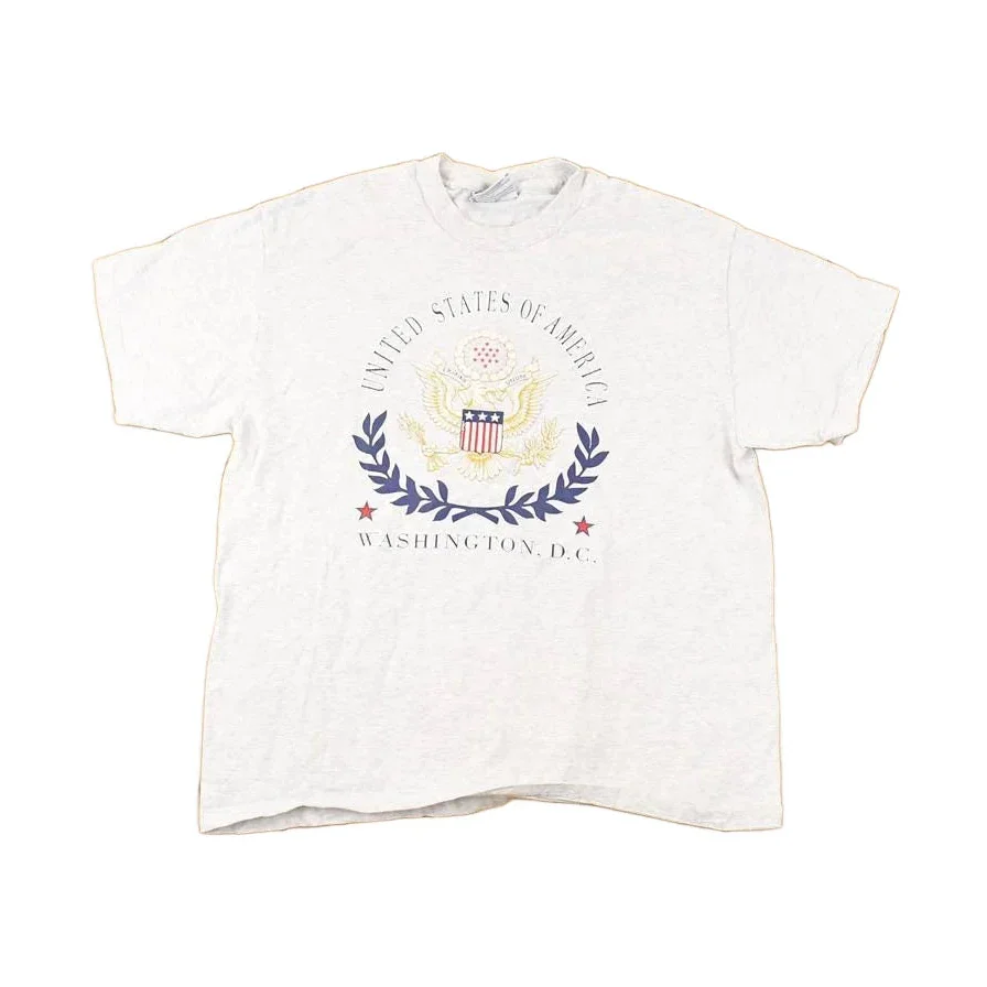 Vintage 1990s Washington USA Souvenir Travel T-Shirt Men's L
