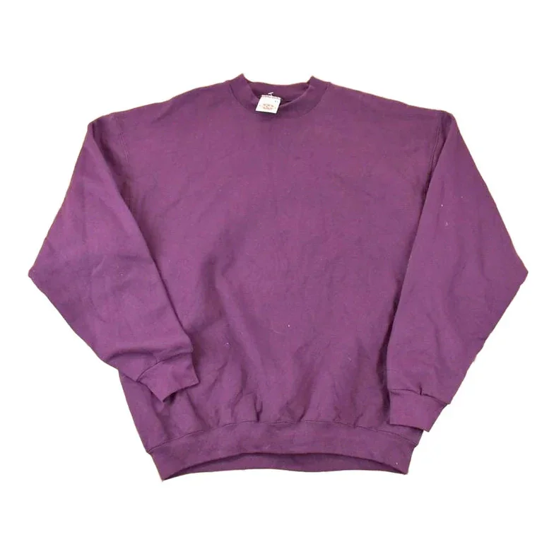 Vintage 1990s Wilson Pro 5000 Blank Crewneck Sweatshirt Mens XL