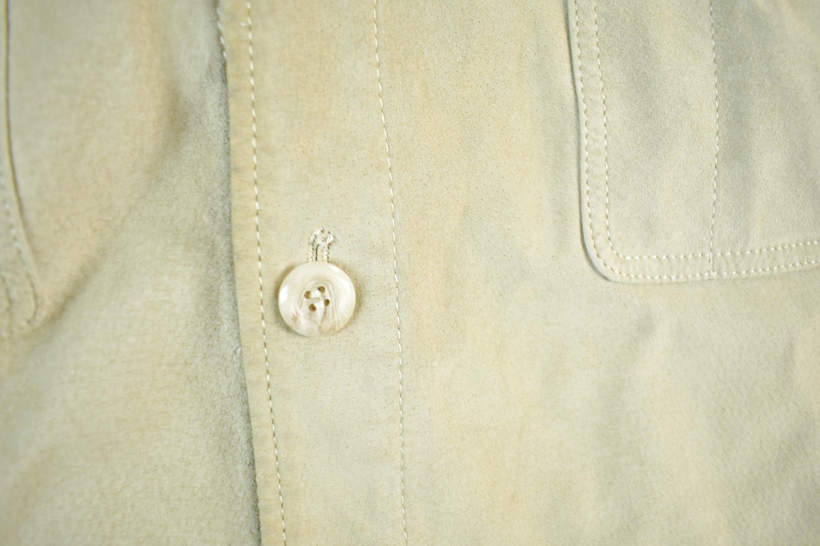 Vintage 1990s Wilson's Leather Button Up Shirt Men's XL - Image 5