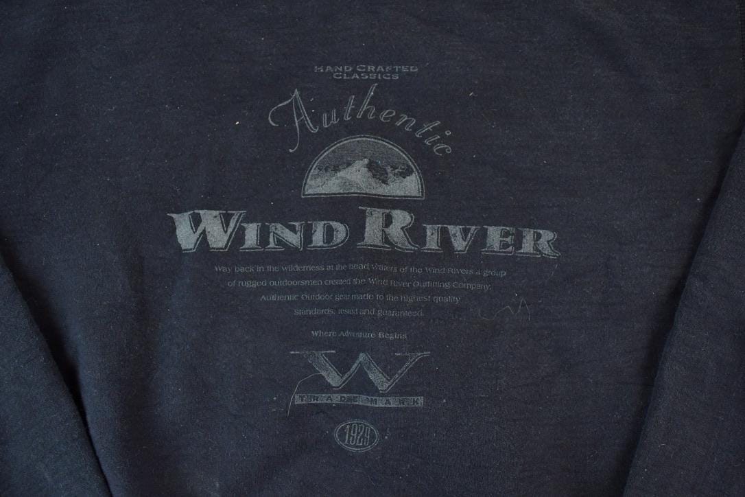 Vintage 1990s Windriver Outdoorsman Crewneck Sweatshirt Men's XL - Image 4